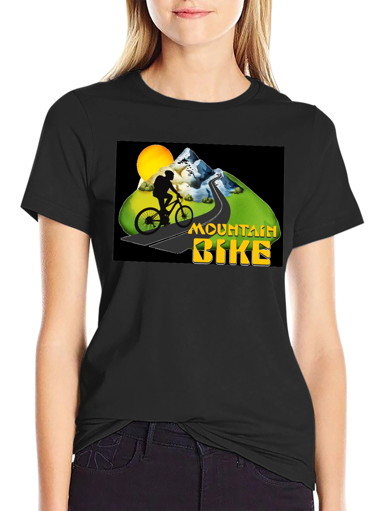 Mountain Bike Graphic T-Shirt