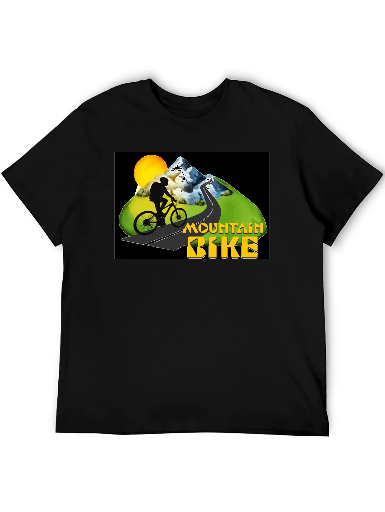 Mountain Bike Graphic T-Shirt