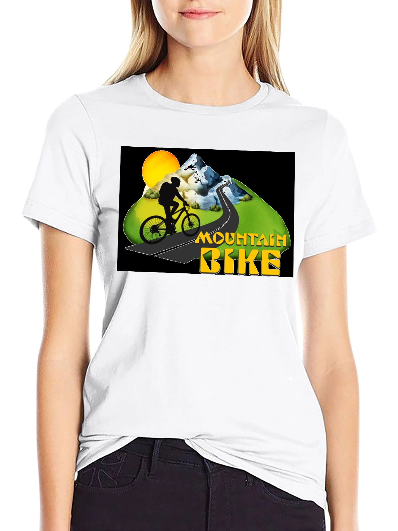 Mountain Bike Graphic T-Shirt