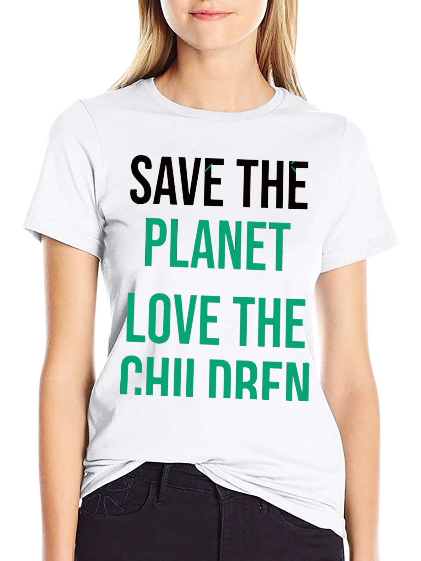 Save the Planet Graphic Tee - Eco Friendly