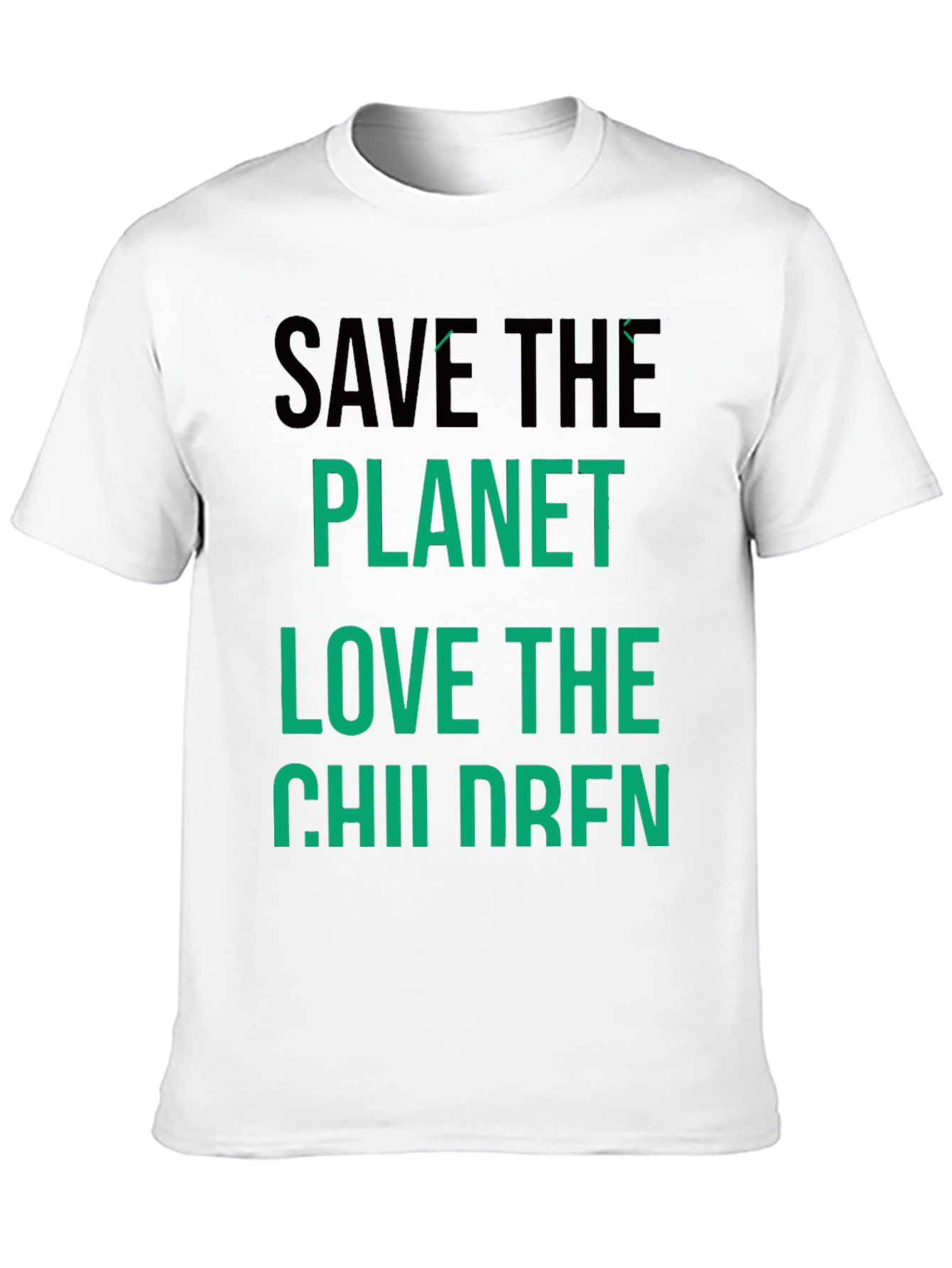 Save the Planet Graphic Tee - Eco Friendly