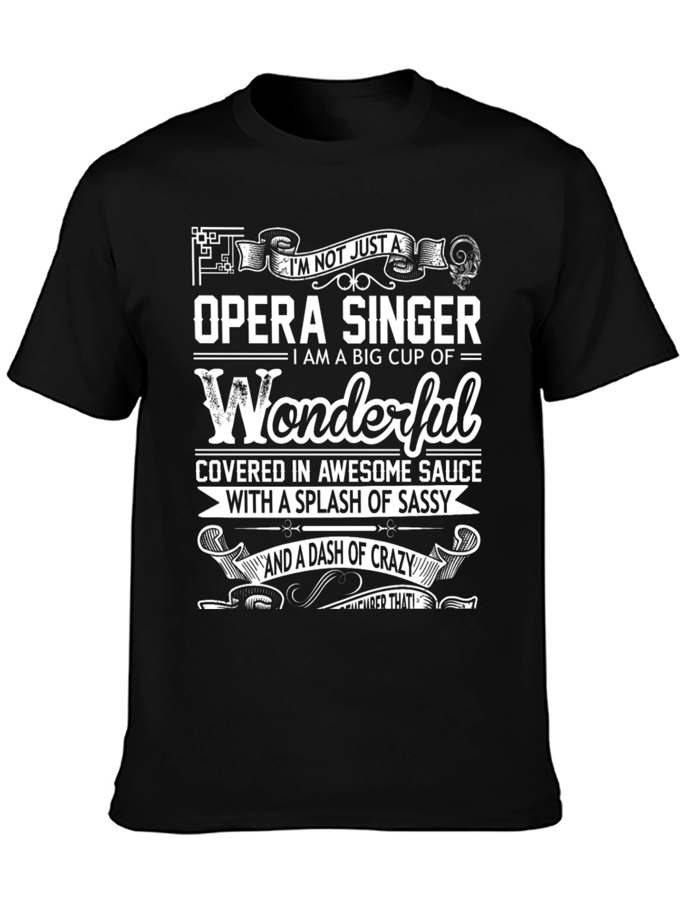 Opera Singer Novelty Graphic Tee