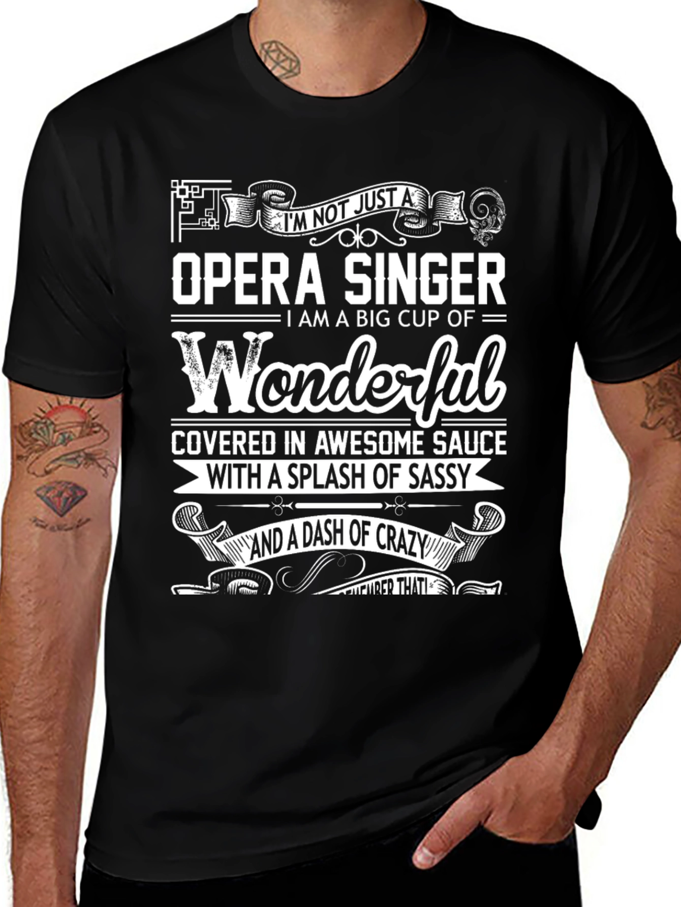 Opera Singer Novelty Graphic Tee