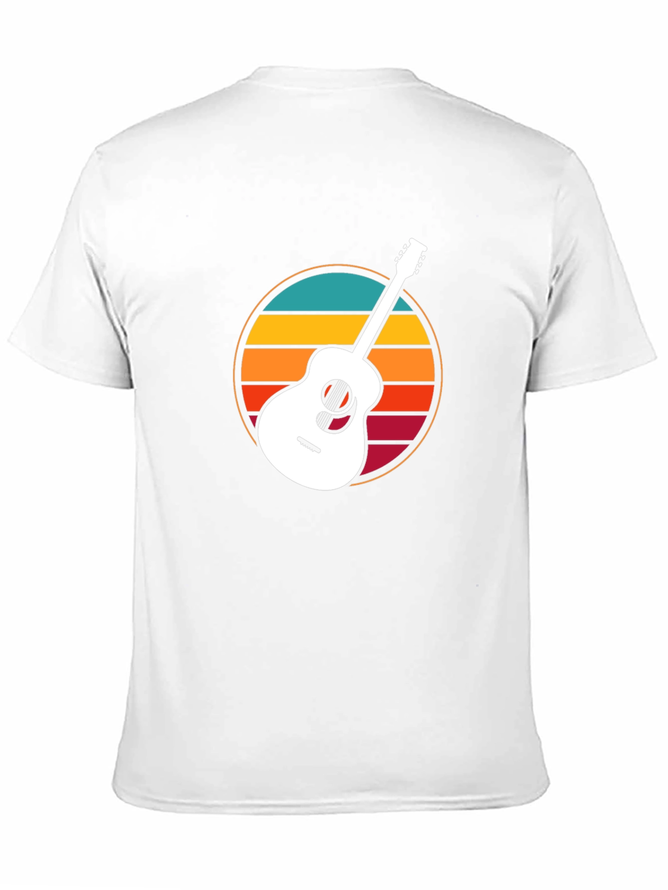 Retro Guitar Graphic T-Shirt