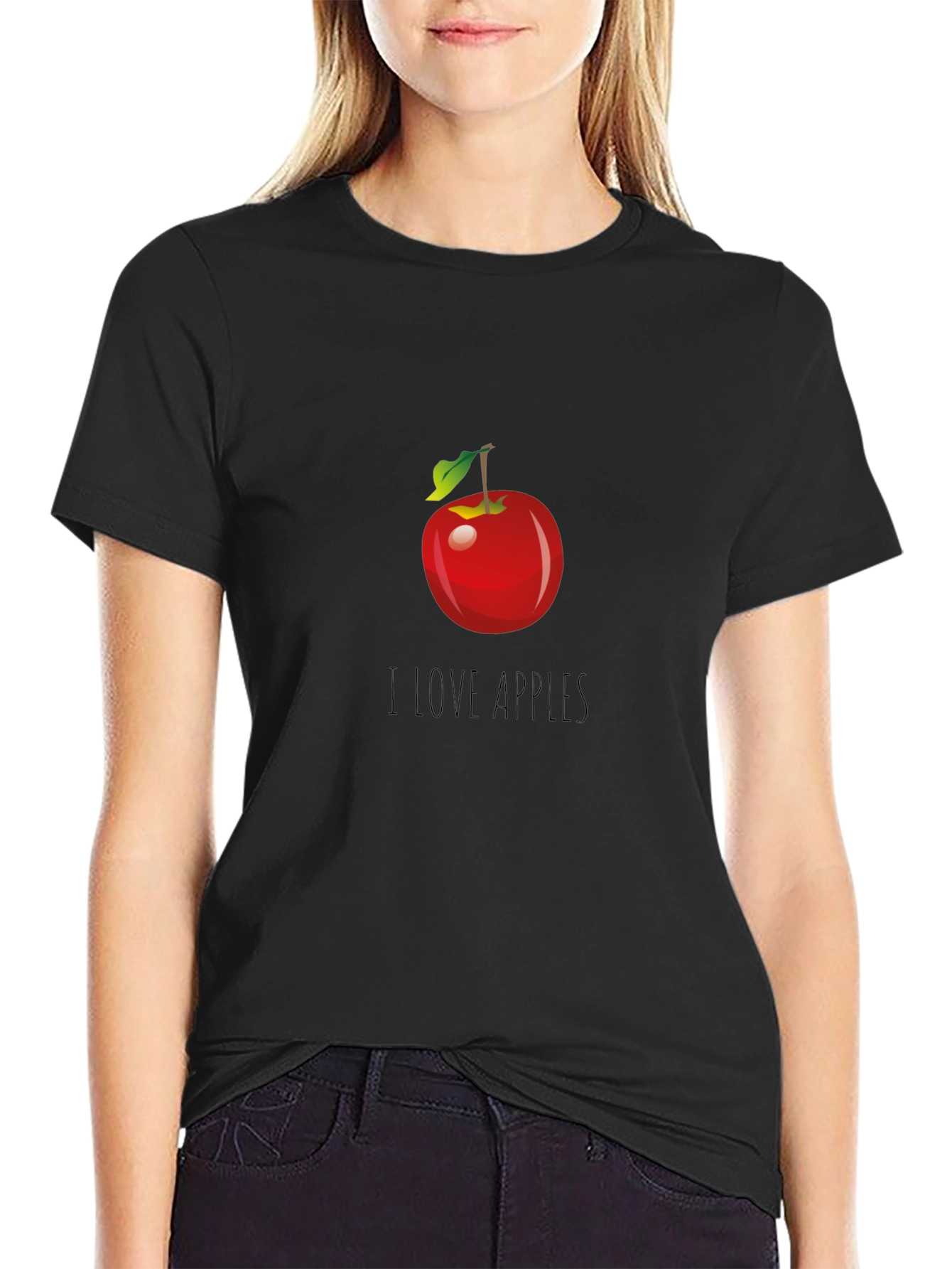 I Love Apples Graphic T-Shirt
