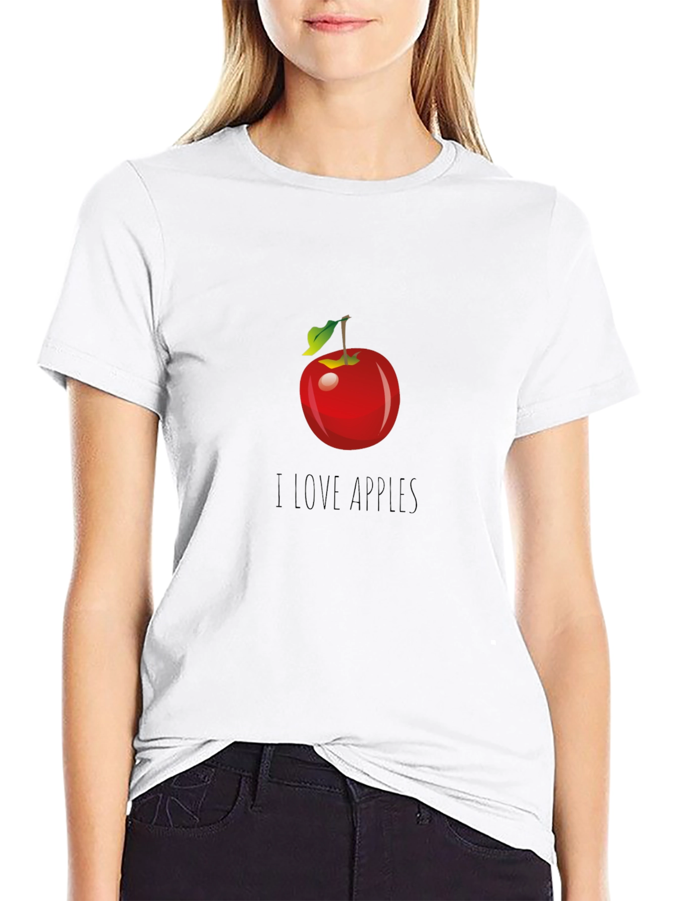 I Love Apples Graphic T-Shirt