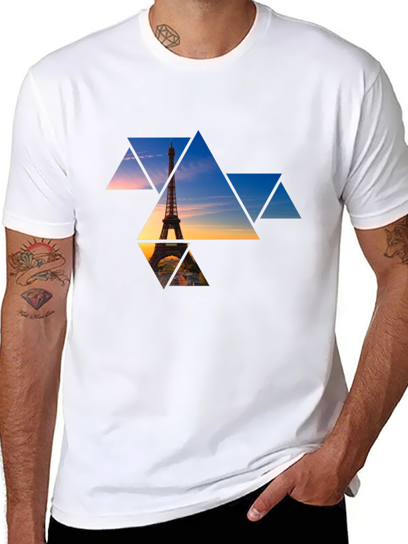 Paris Eiffel Tower Graphic T-Shirt