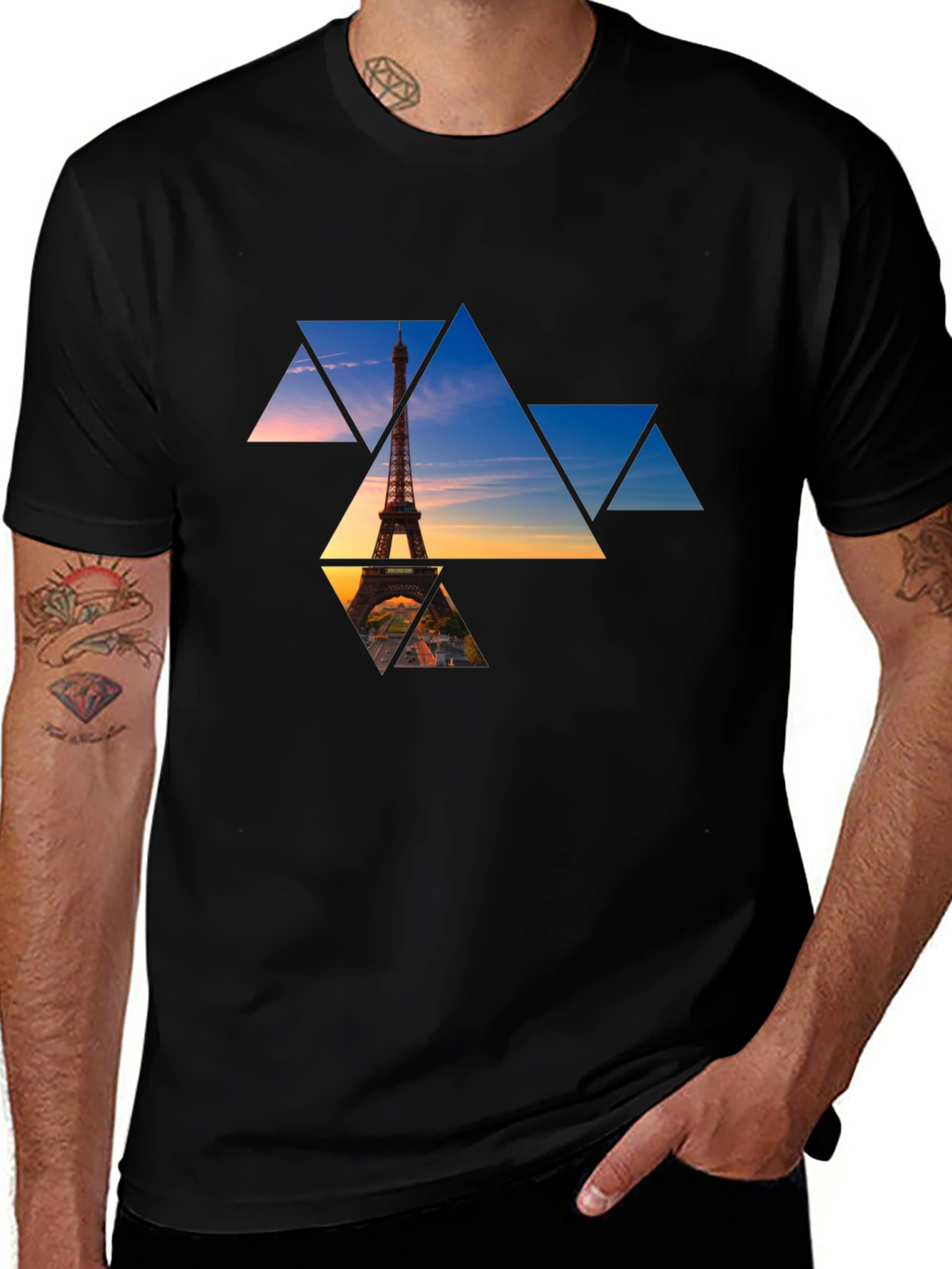 Paris Eiffel Tower Graphic T-Shirt