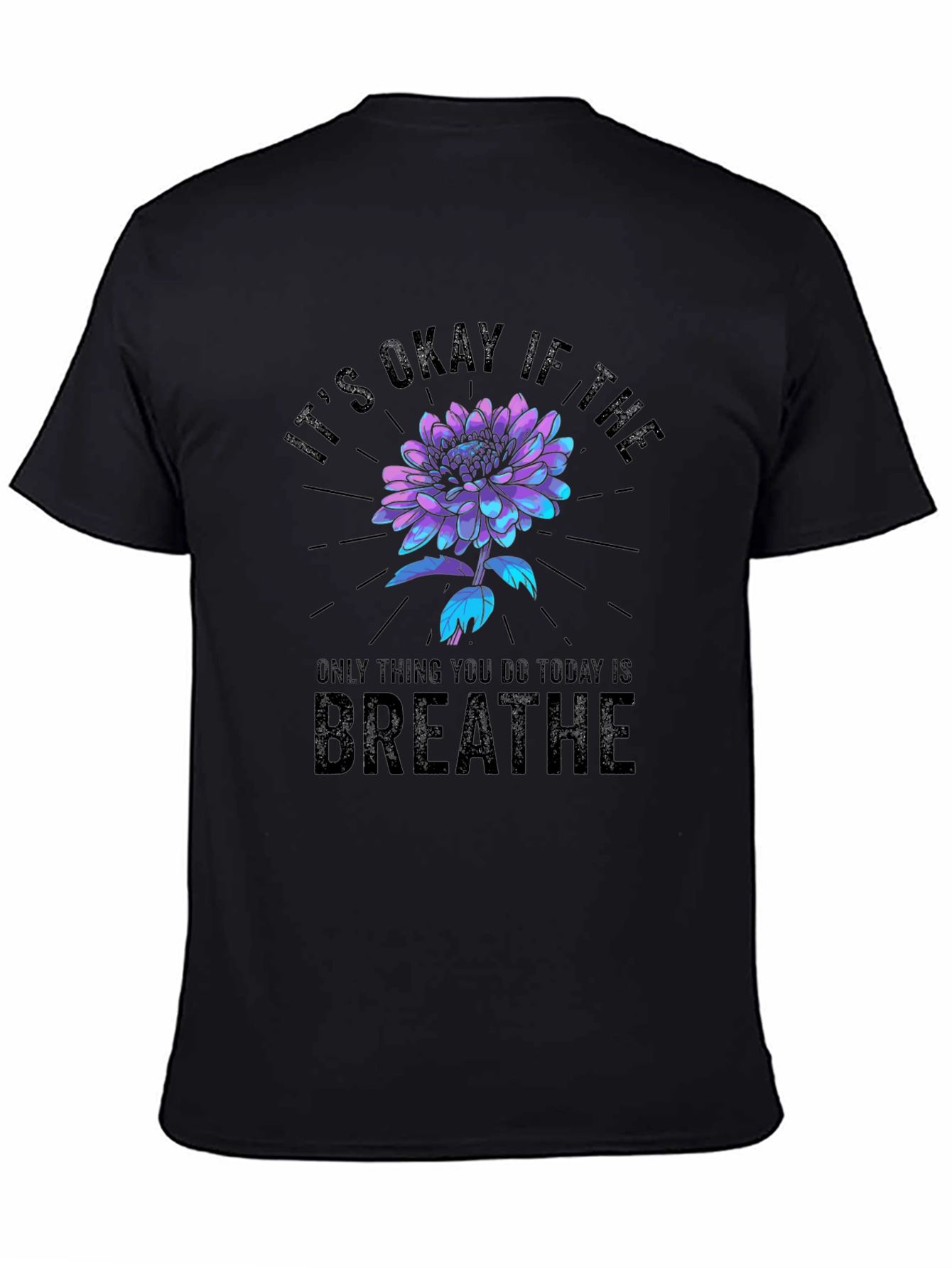 Breathe T-Shirt - Floral Graphic Tee