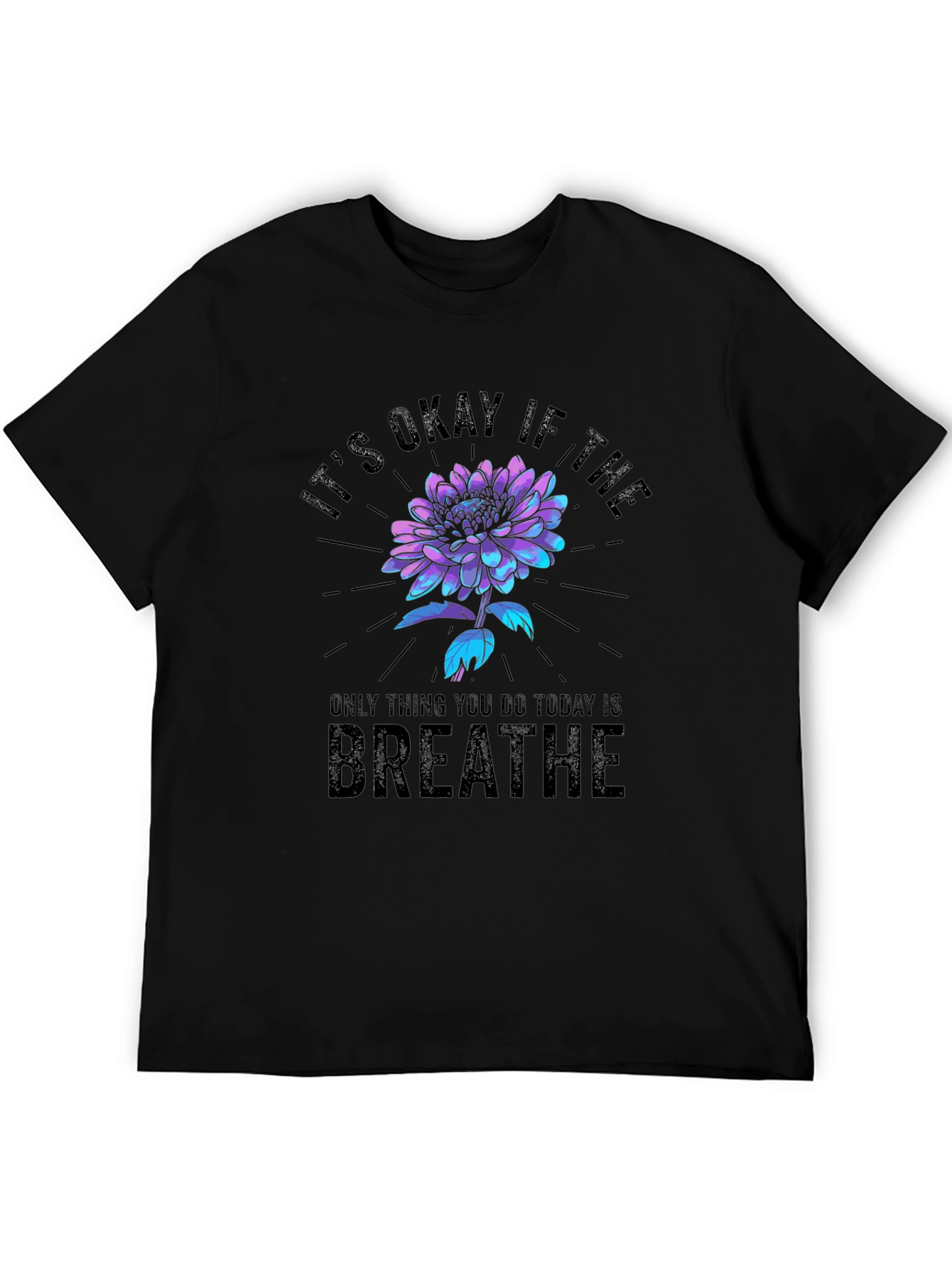 Breathe T-Shirt - Floral Graphic Tee