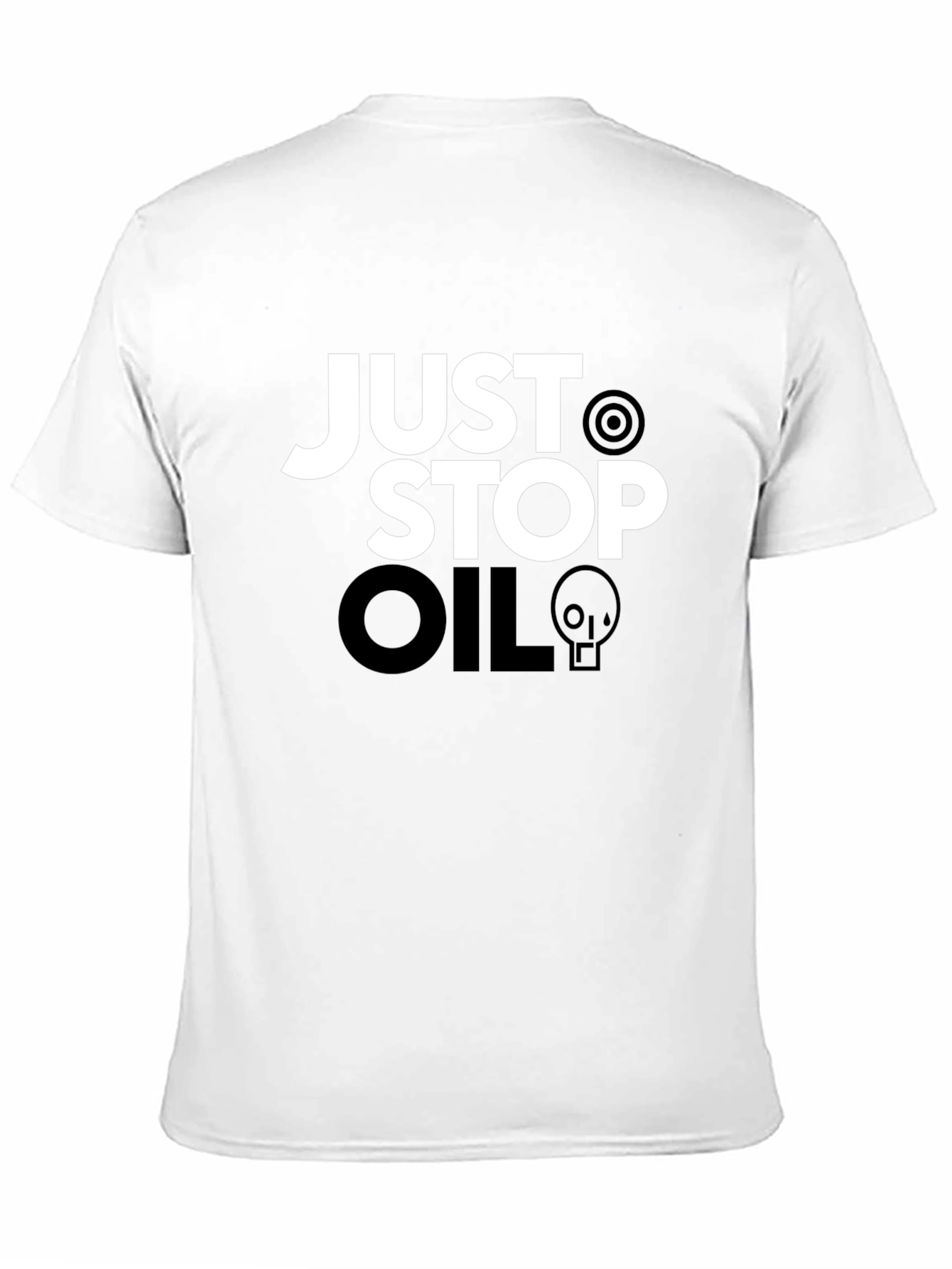 Just Stop Oil Graphic Tee - Black