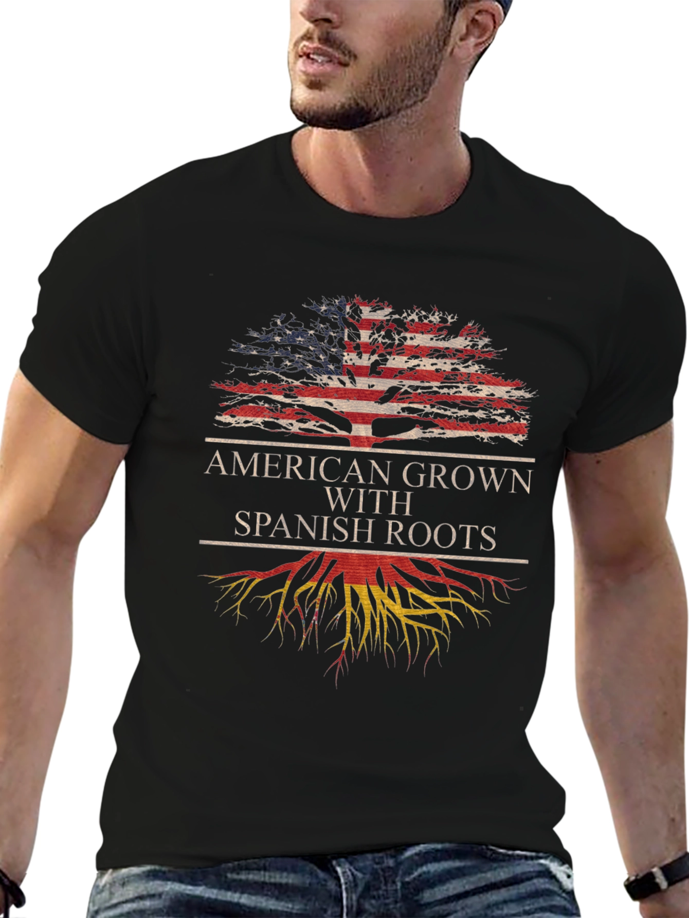 American Grown with Spanish Roots T-Shirt