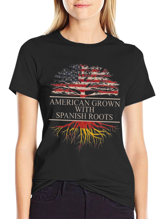 American Grown with Spanish Roots T-Shirt