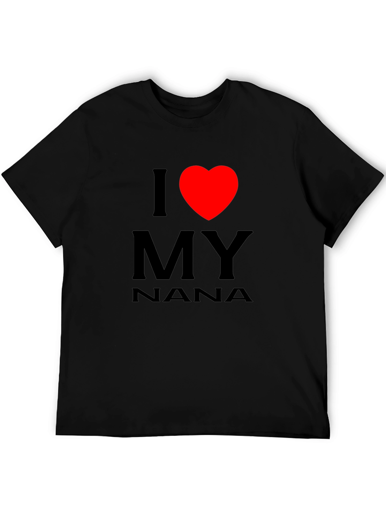 I Heart My Nana T-Shirt Black