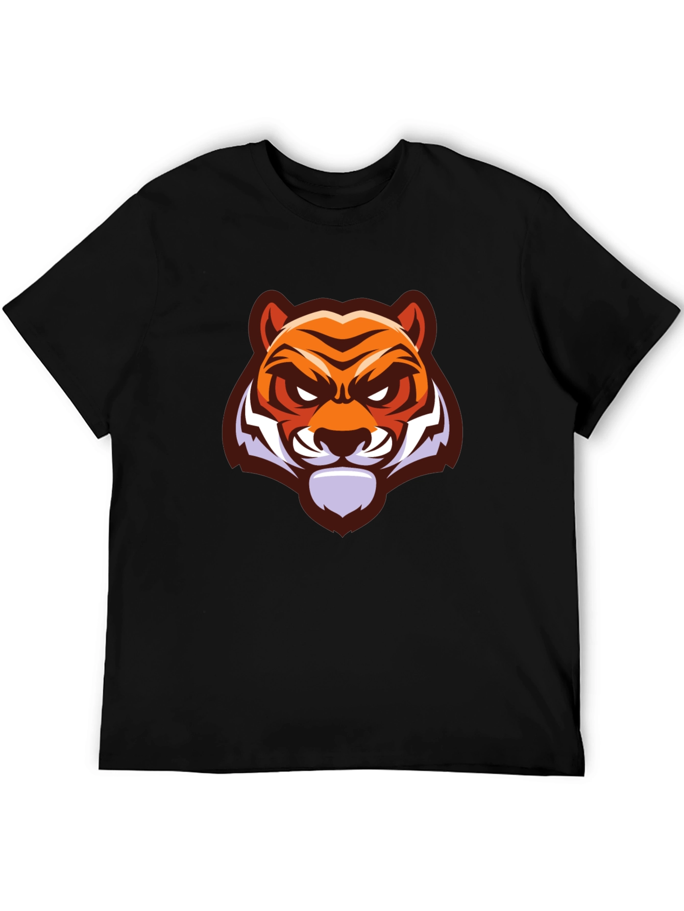 Black Tiger Graphic T-Shirt