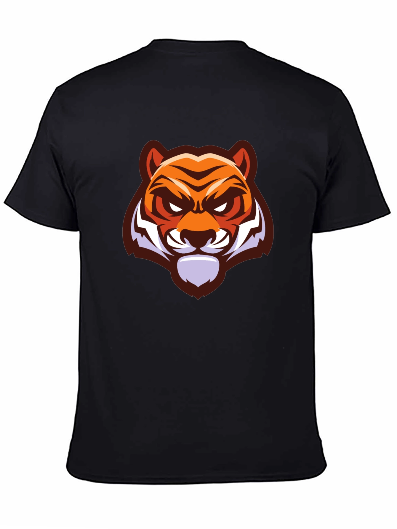 Black Tiger Graphic T-Shirt