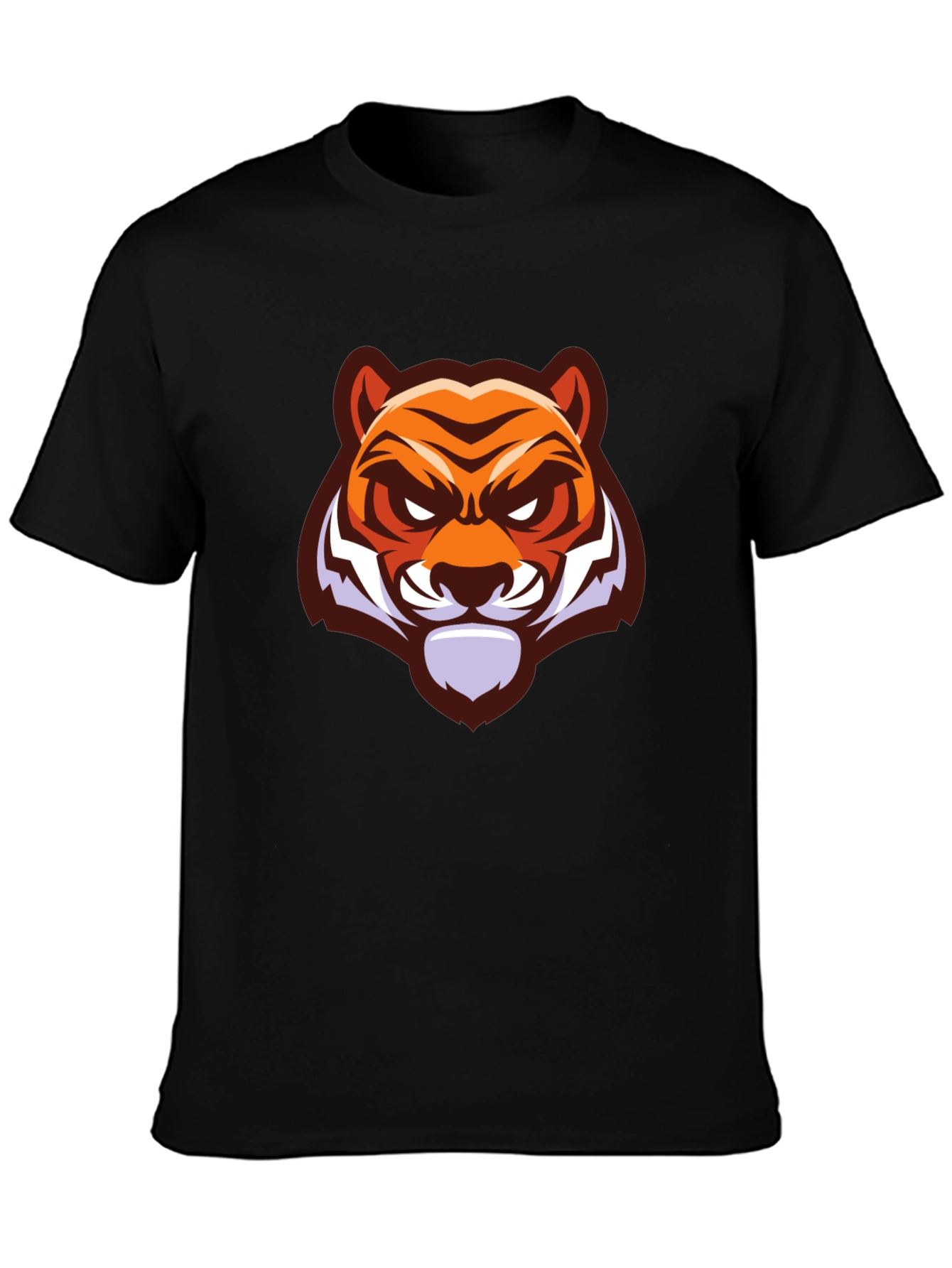 Black Tiger Graphic T-Shirt