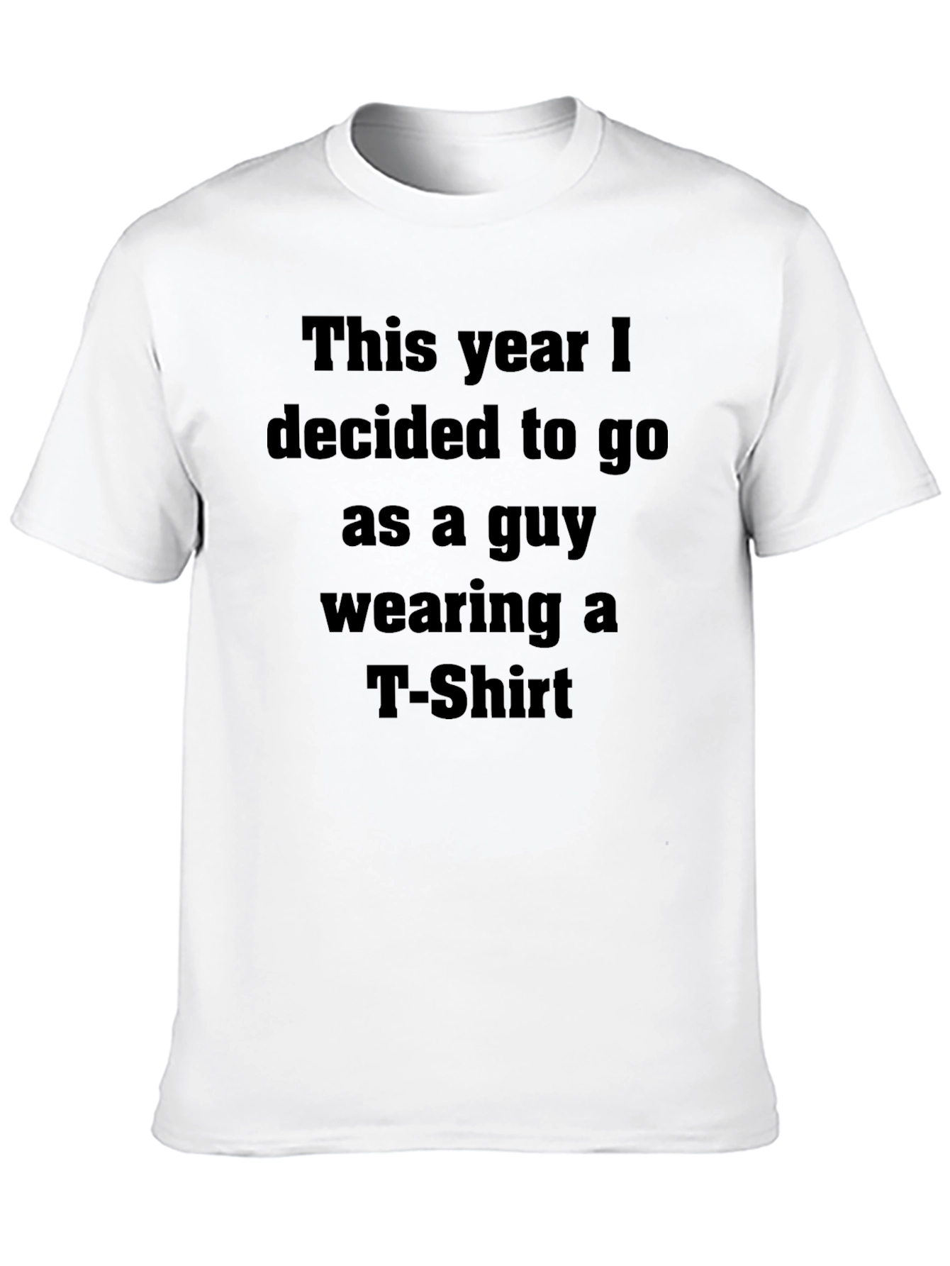Funny This Year I... Costume T-Shirt