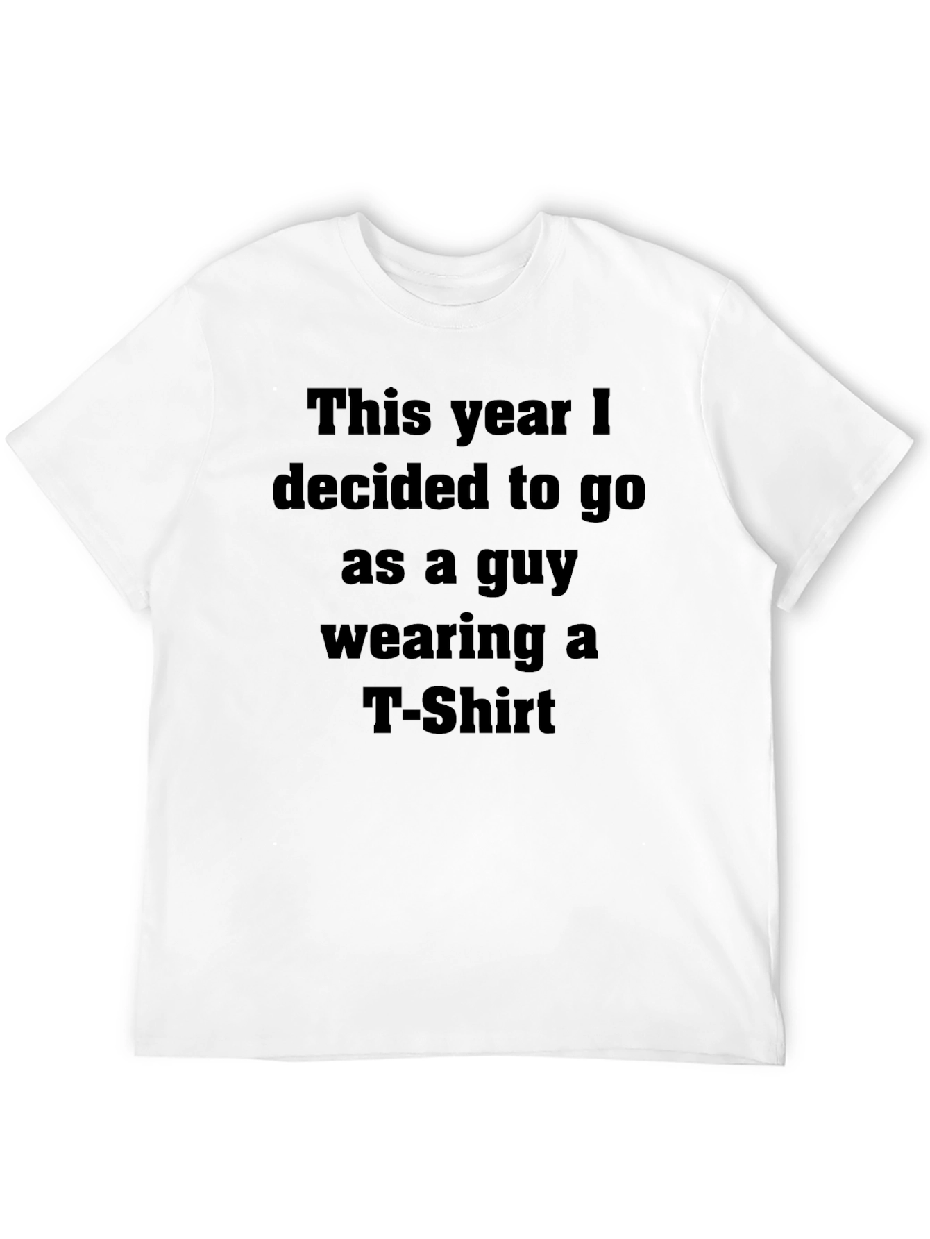 Funny This Year I... Costume T-Shirt