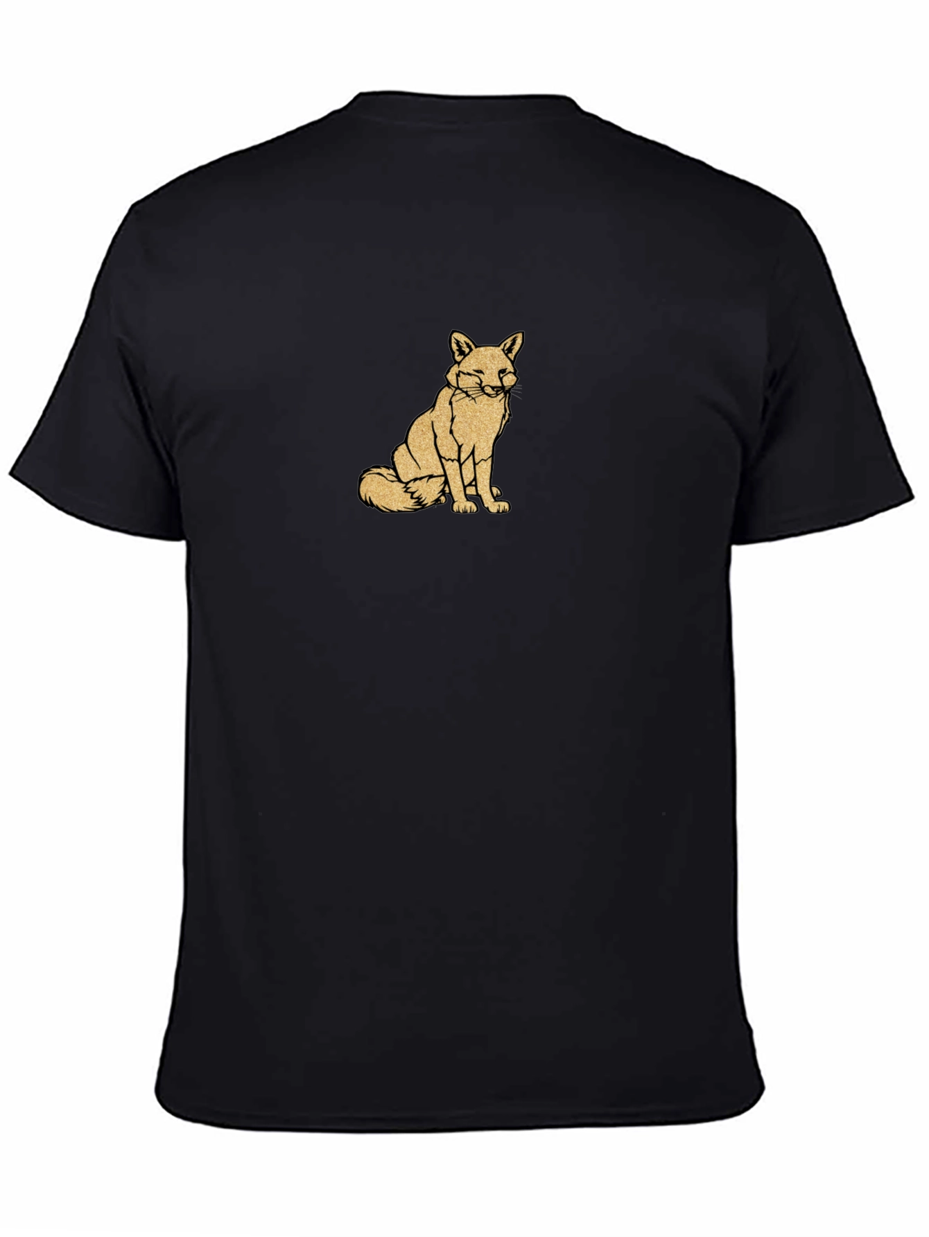 Fox Graphic Black T-Shirt - Stylish & Comfortable