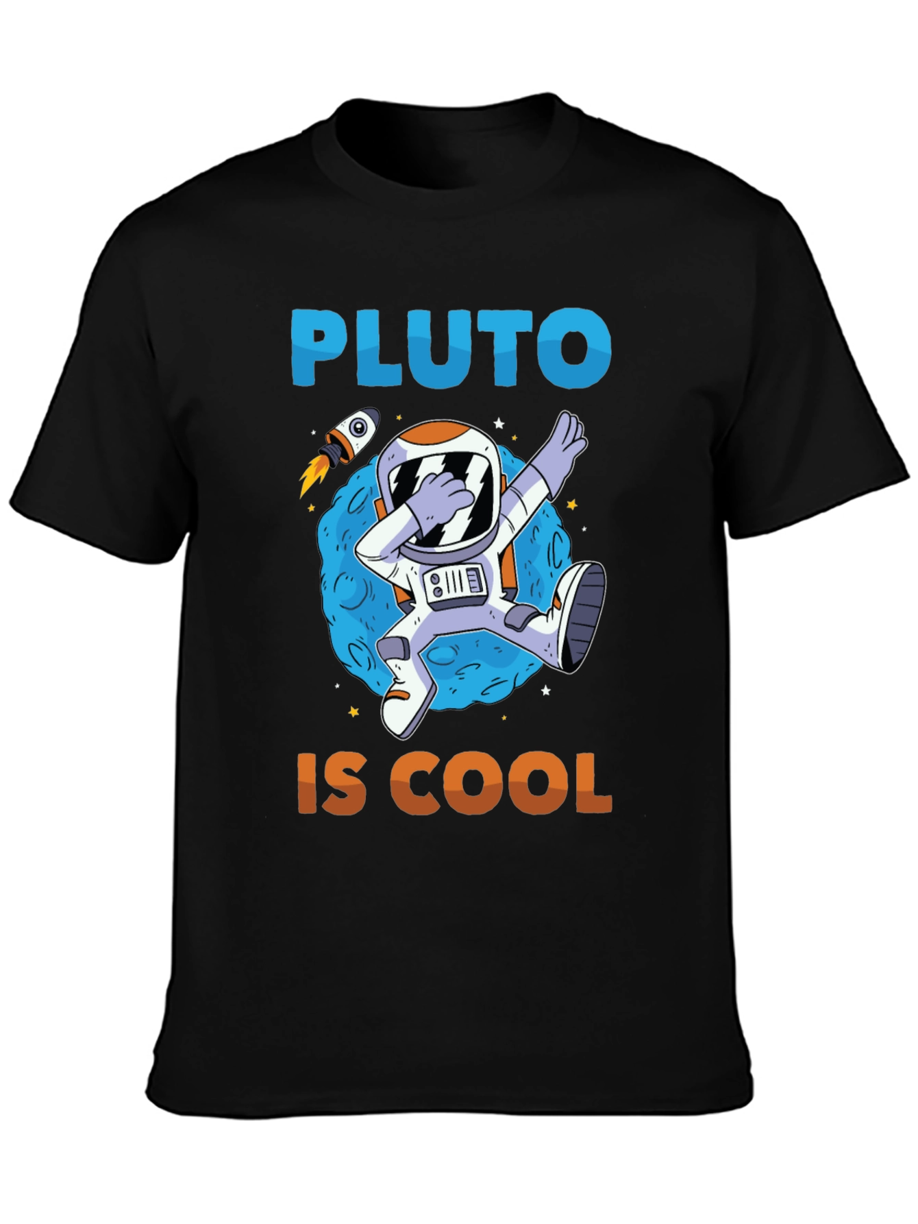 Pluto Is Cool T-Shirt - Astronaut Dabbing