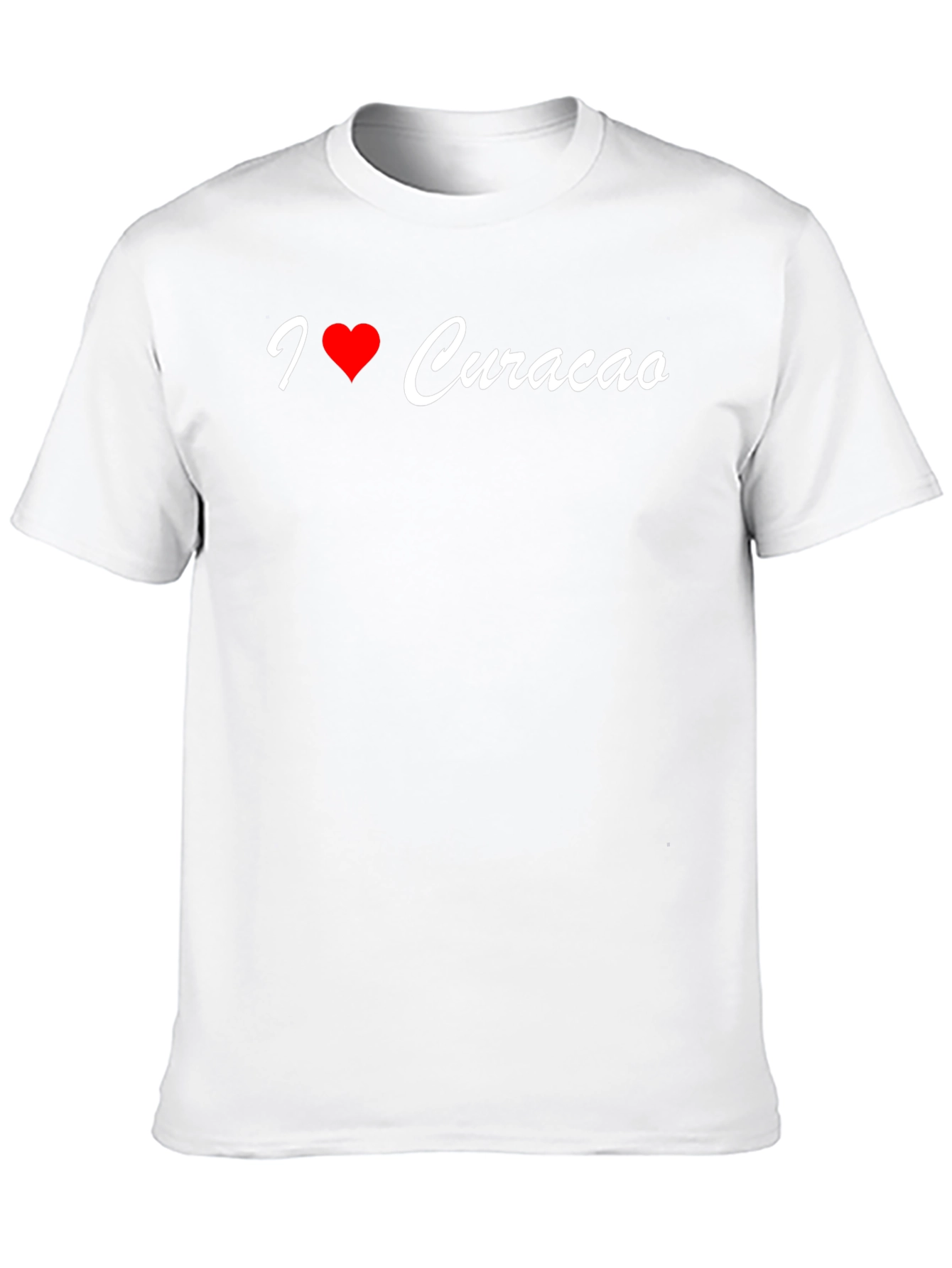 I Love Curacao Graphic T-Shirt - Island Souvenir Tee