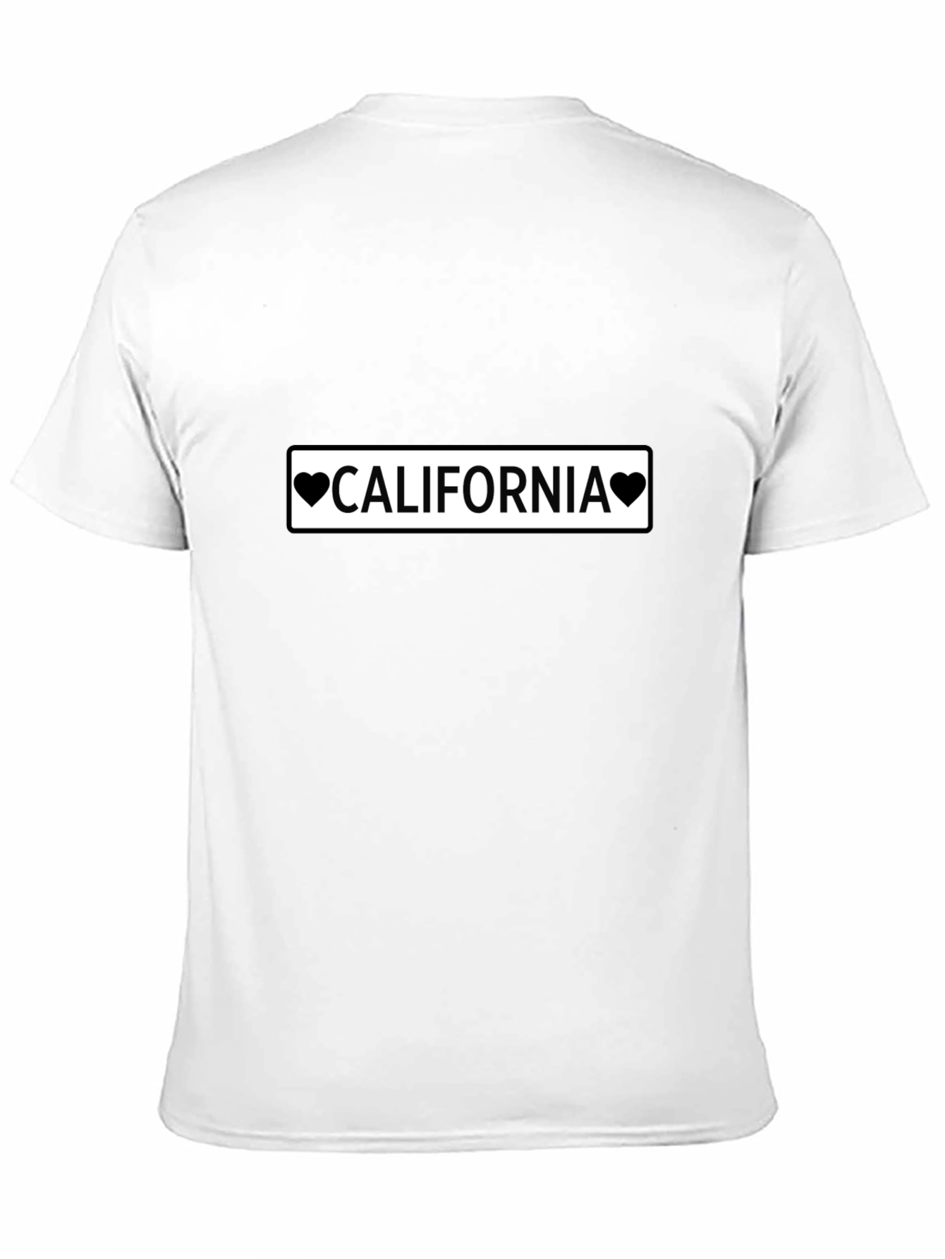 California Love Graphic Tee - Black Cotton Shirt