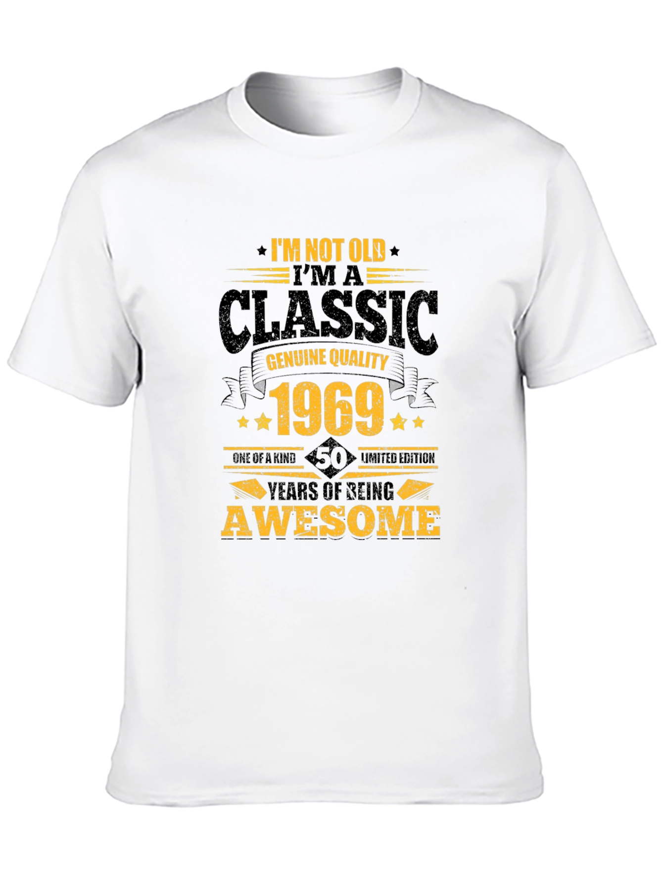 Classic 1969 Birthday T-Shirt