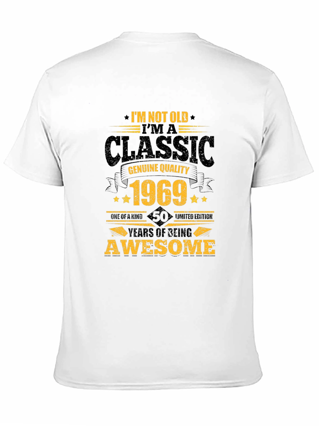Classic 1969 Birthday T-Shirt