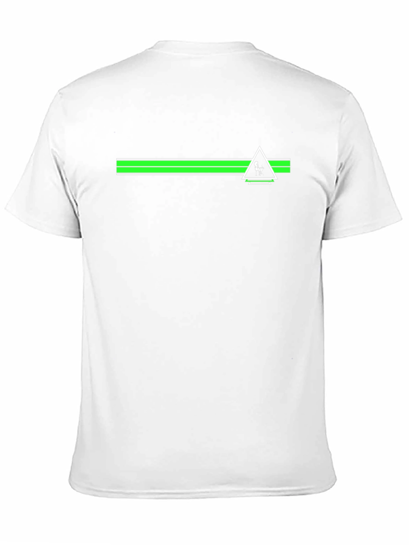 Geometric Line Graphic Tee - Casual Cool T-Shirt