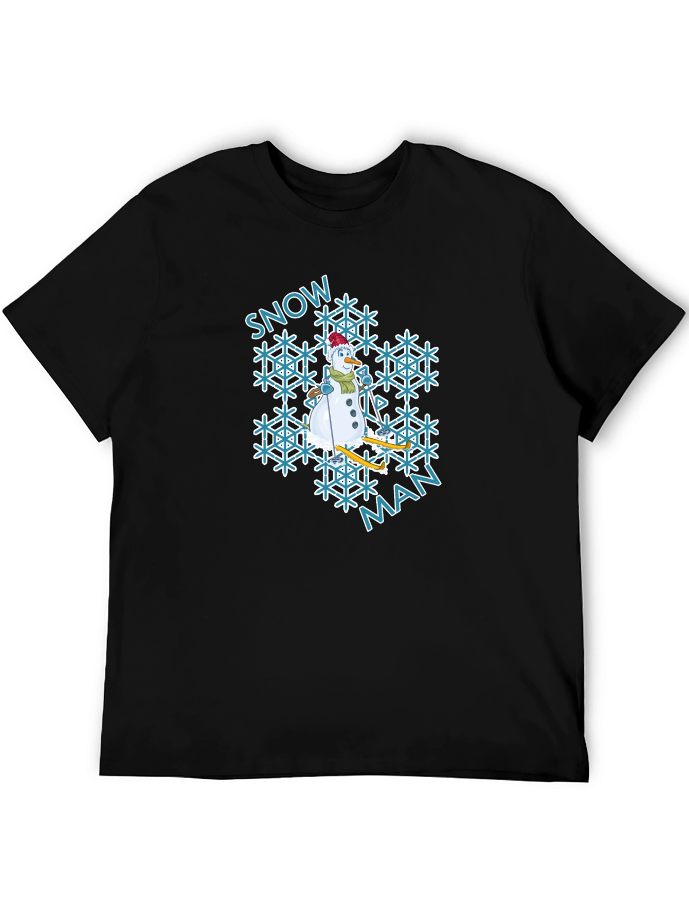 Snowman Graphic Tee - Winter Holiday Shirt