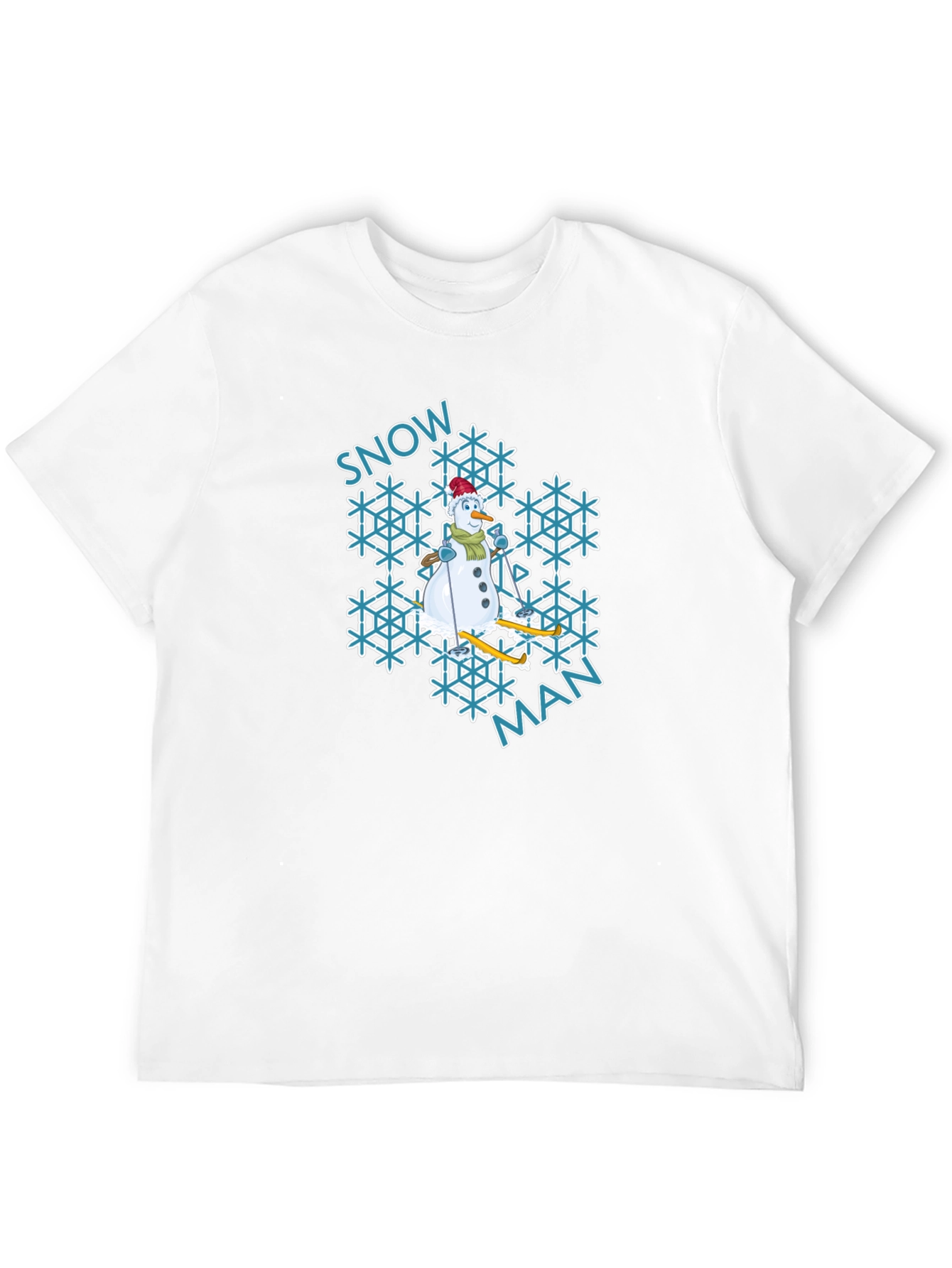 Snowman Graphic Tee - Winter Holiday Shirt