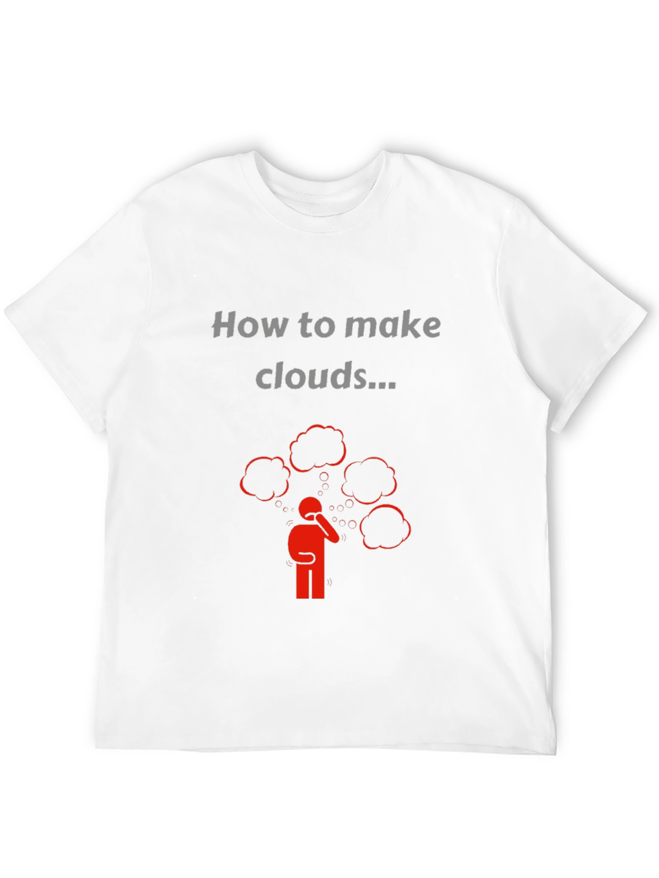 How to Make Clouds Graphic T-Shirt