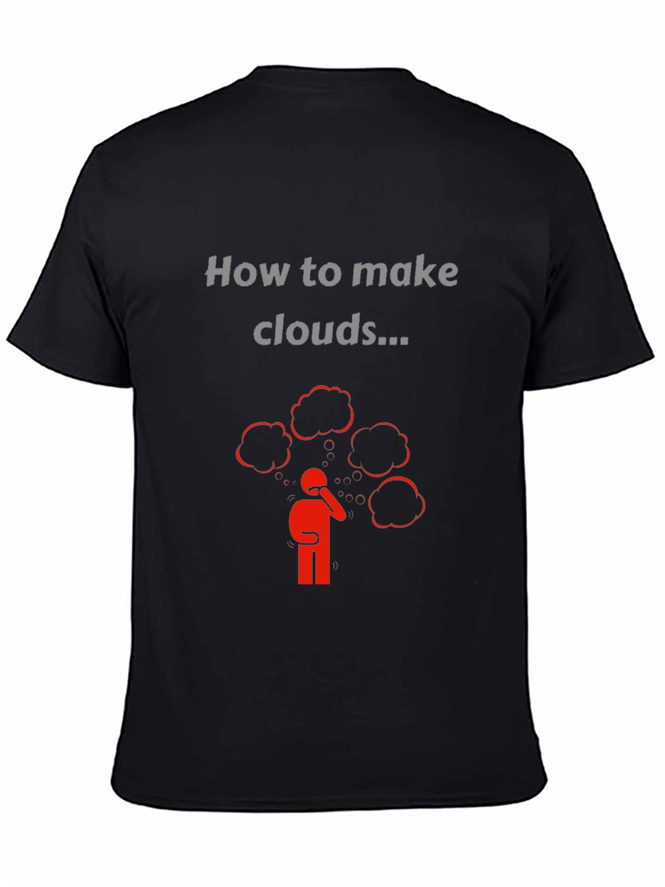 How to Make Clouds Graphic T-Shirt