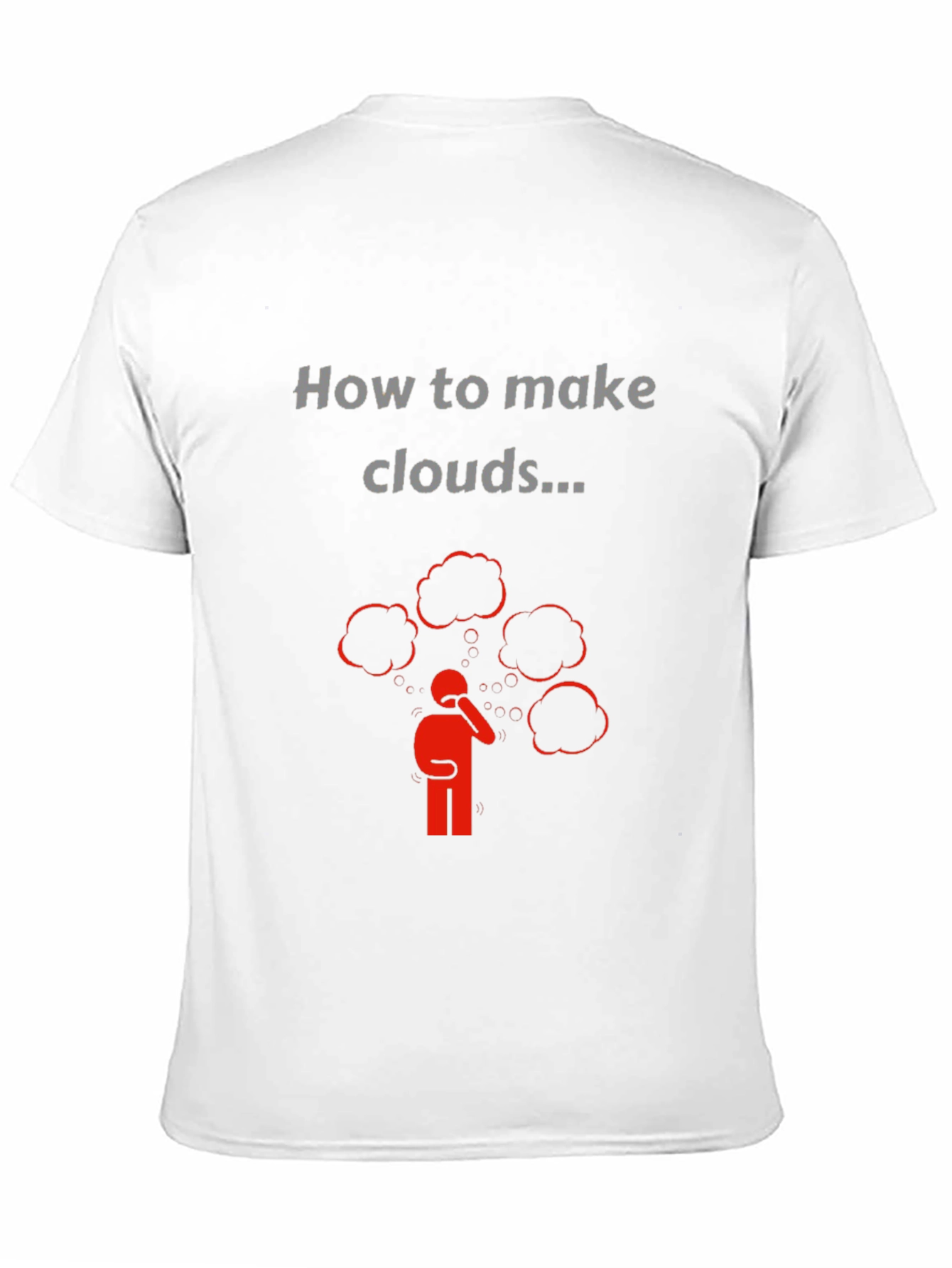 How to Make Clouds Graphic T-Shirt