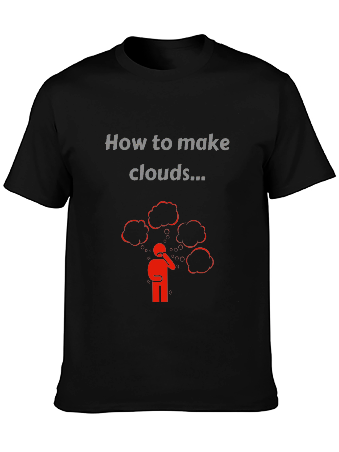 How to Make Clouds Graphic T-Shirt