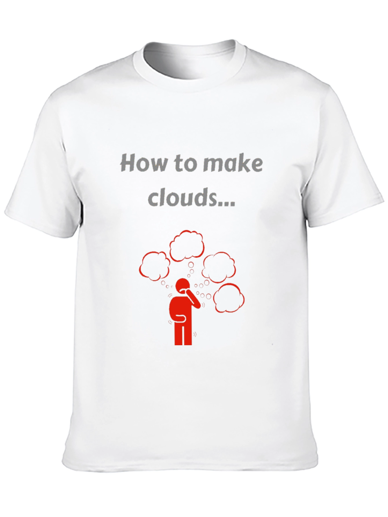 How to Make Clouds Graphic T-Shirt