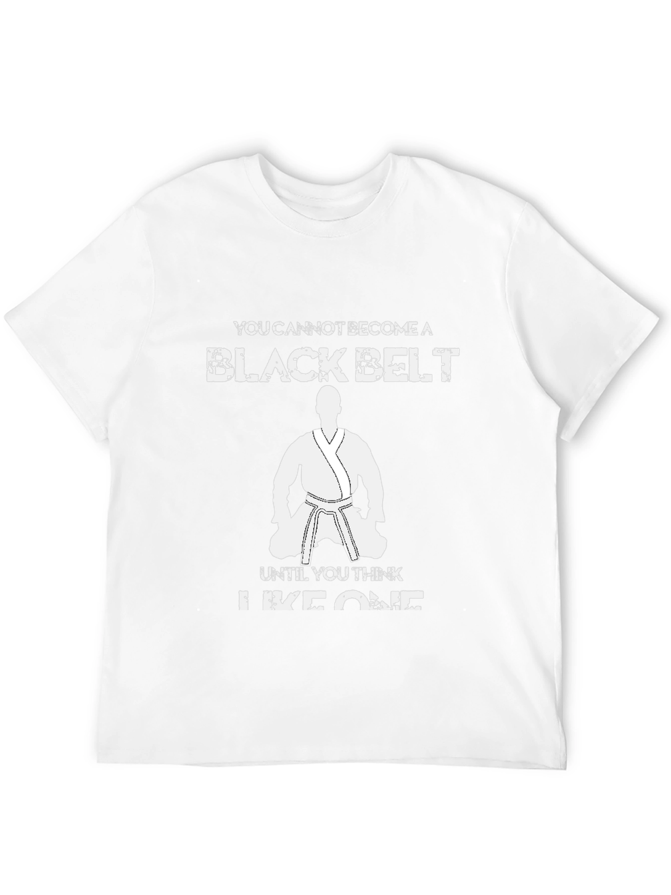 Karate Black Belt Mindset Graphic T-Shirt