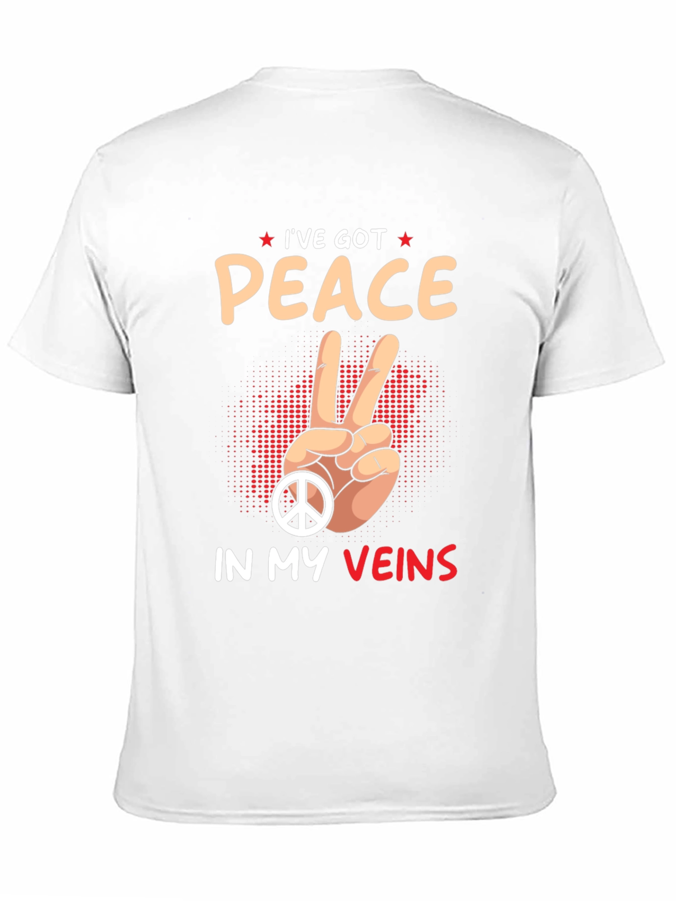 Peace in My Veins Graphic Tee