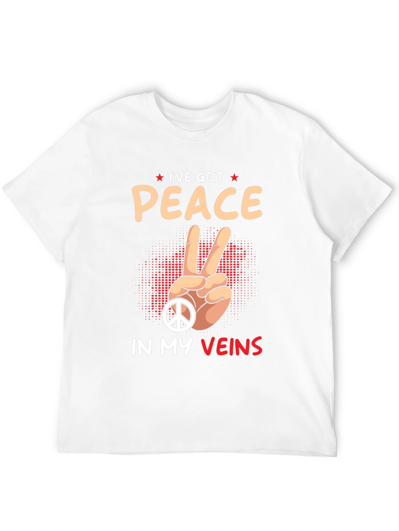Peace in My Veins Graphic Tee