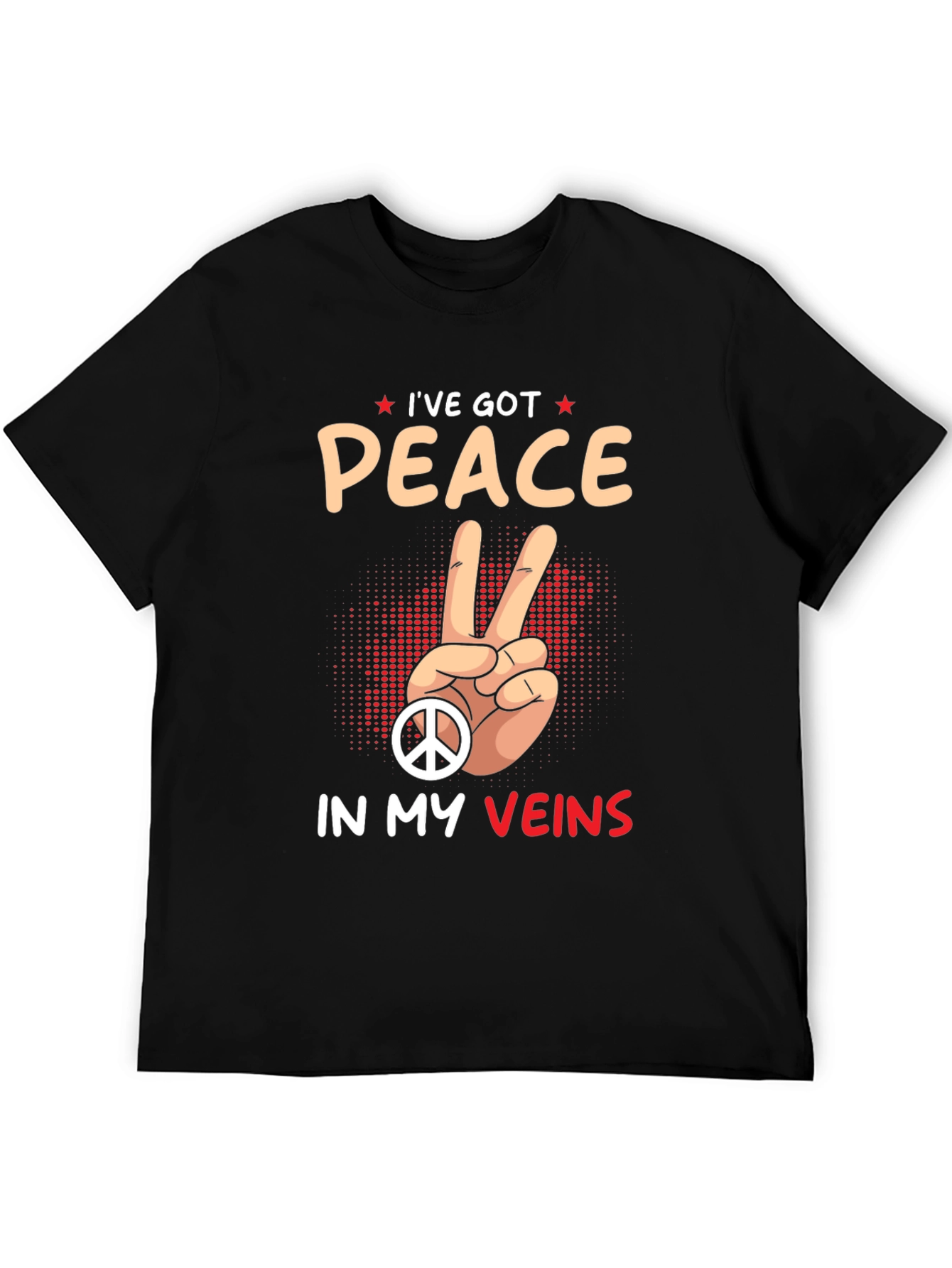 Peace in My Veins Graphic Tee
