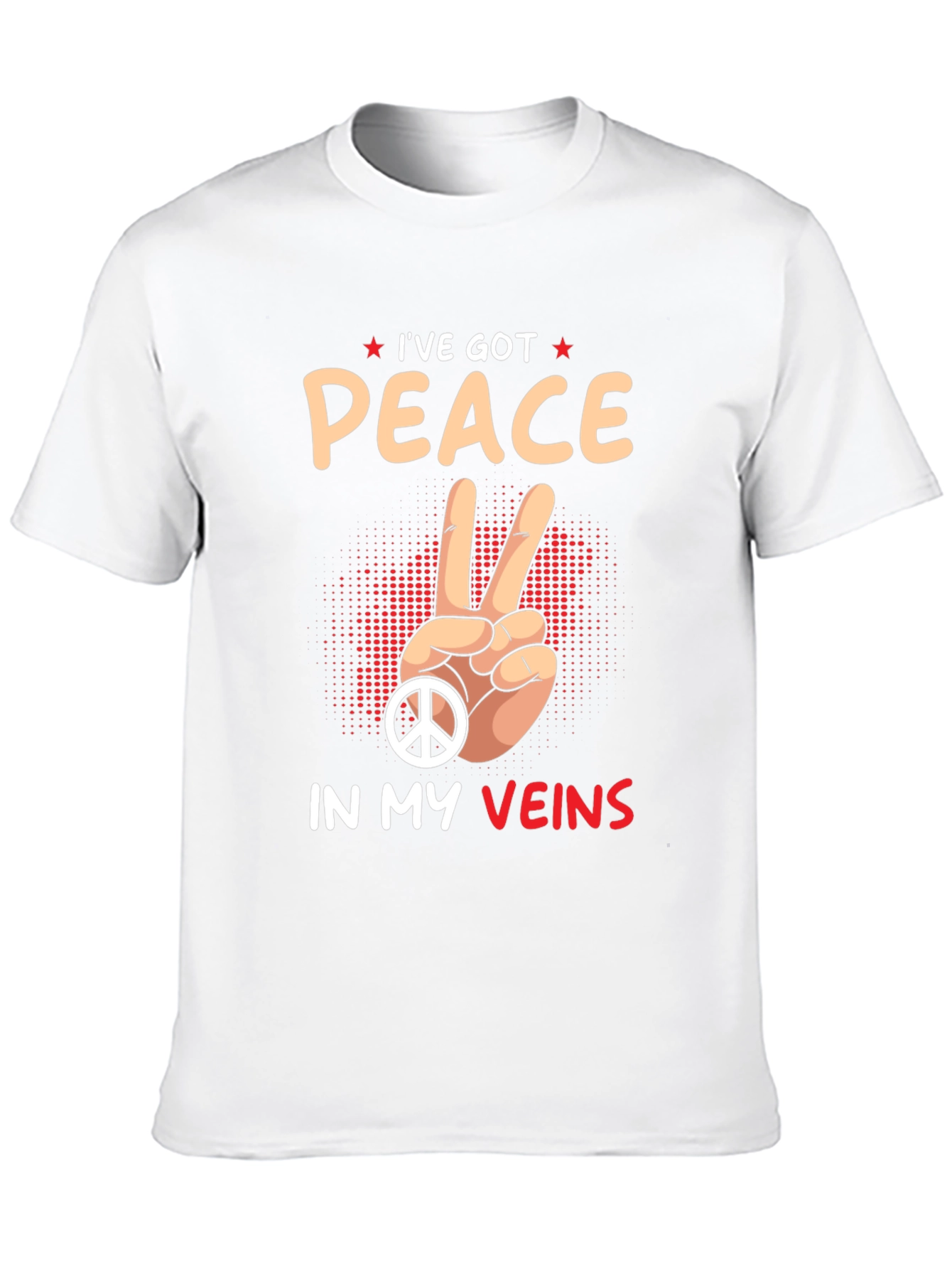 Peace in My Veins Graphic Tee