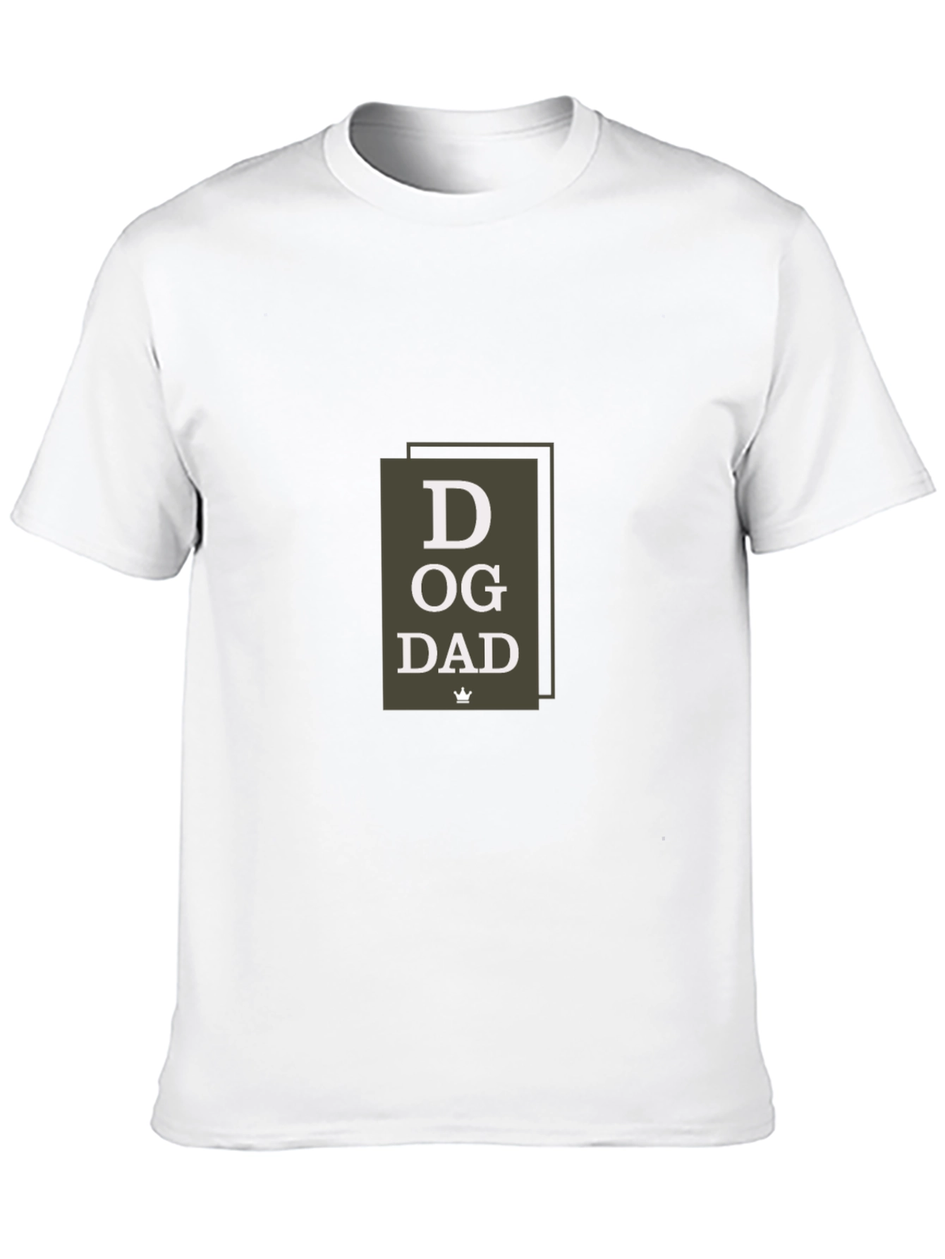 Dog Dad Graphic T-Shirt - Cool Fathers Day Gift