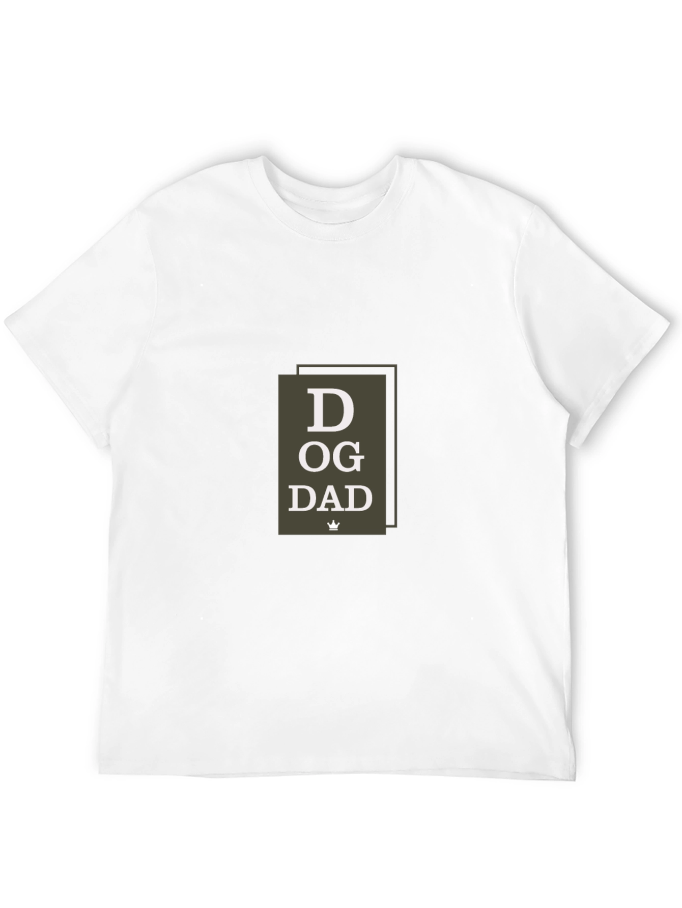 Dog Dad Graphic T-Shirt - Cool Fathers Day Gift