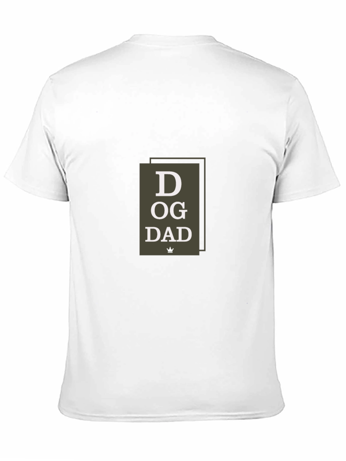 Dog Dad Graphic T-Shirt - Cool Fathers Day Gift