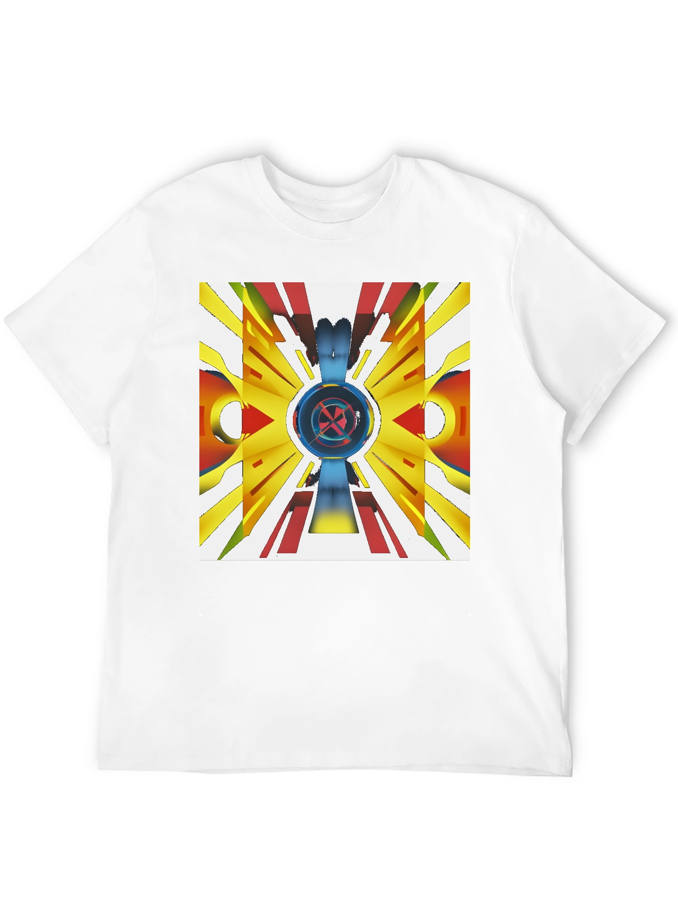 Abstract Graphic Tee - Unique Art Shirt