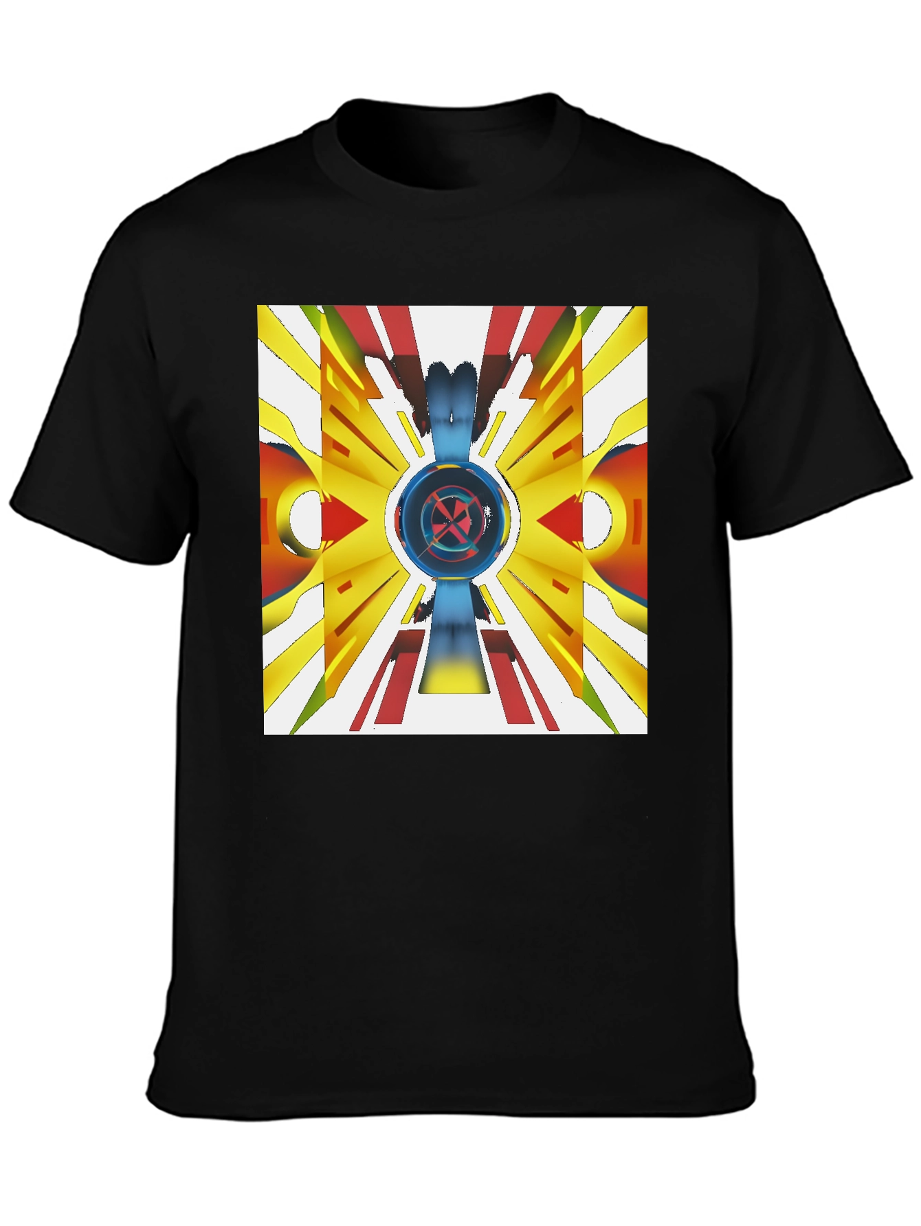 Abstract Graphic Tee - Unique Art Shirt