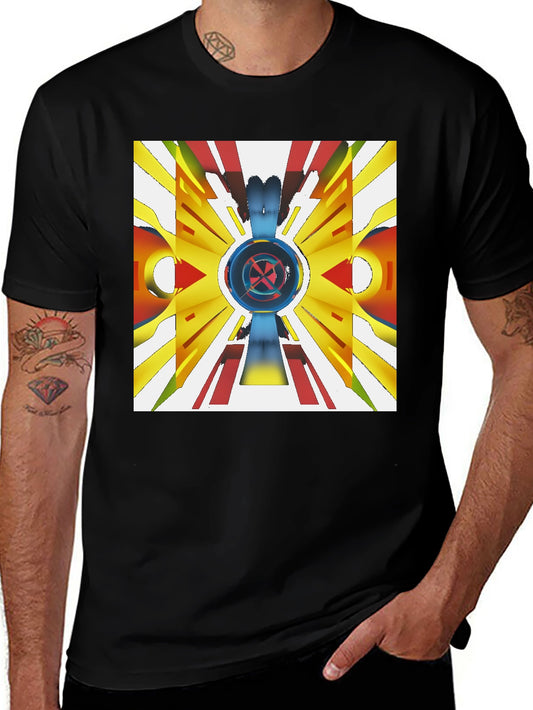 Abstract Graphic Tee - Unique Art Shirt