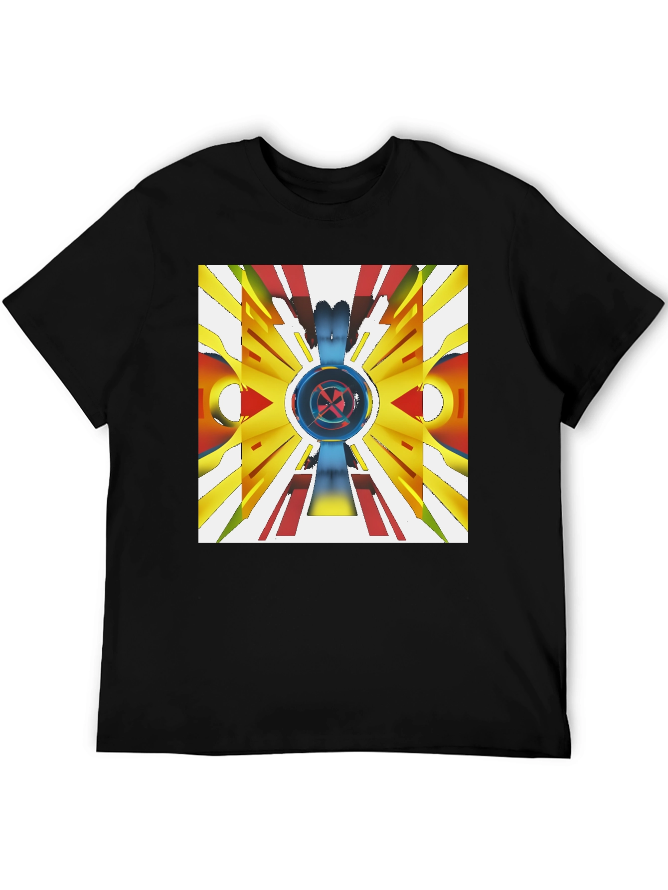 Abstract Graphic Tee - Unique Art Shirt