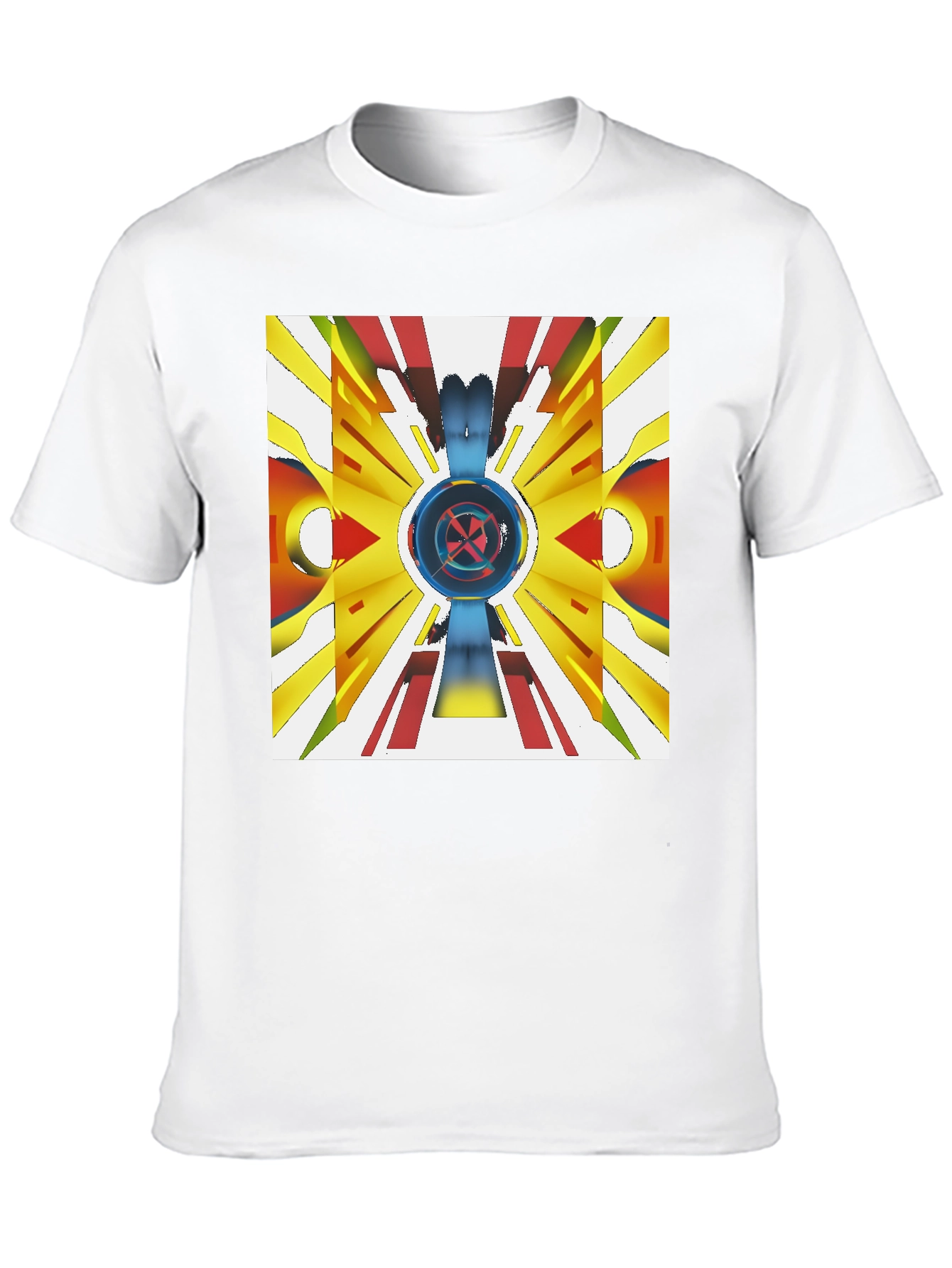 Abstract Graphic Tee - Unique Art Shirt